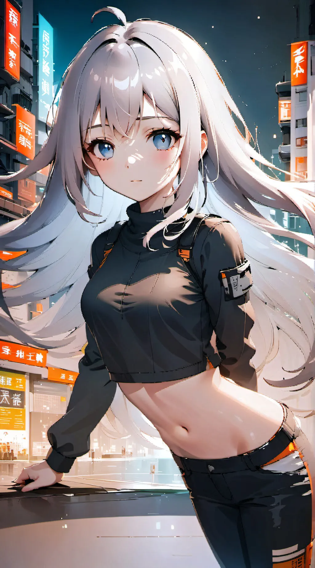 ai character: Serina background