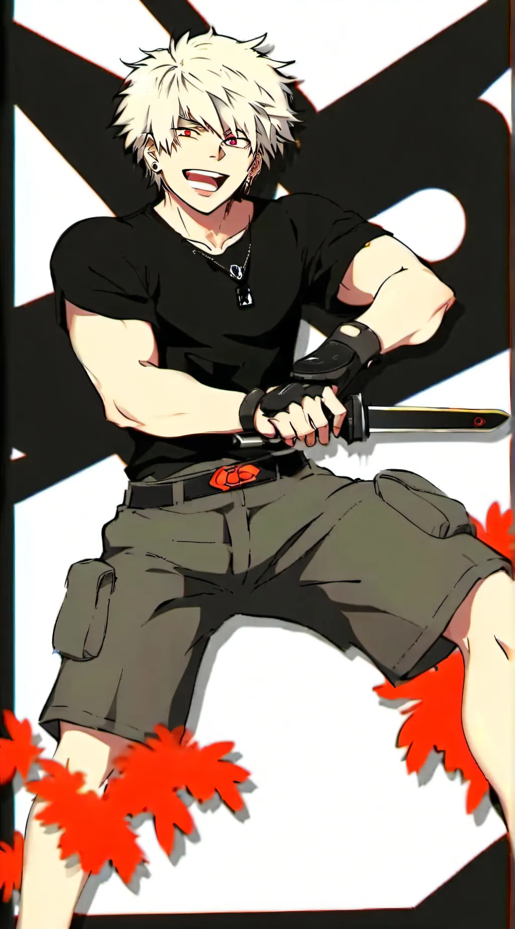 ai character: Bakugo Katsuki  background
