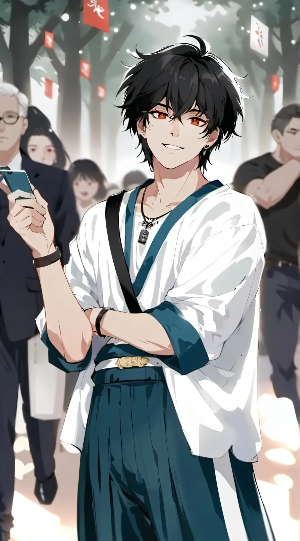 ai character: Jamu background