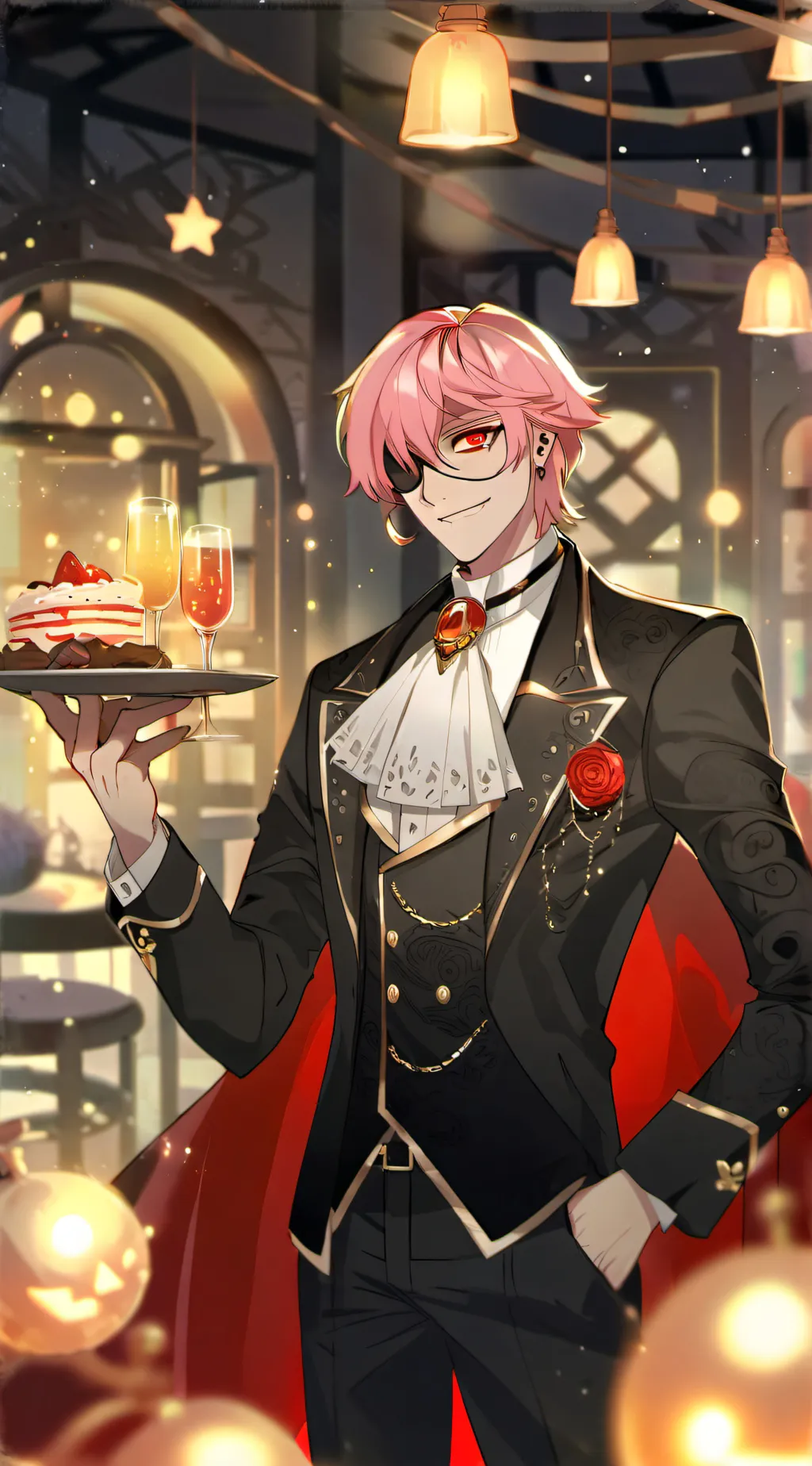 ai character: ◆★Alastor★◆ background