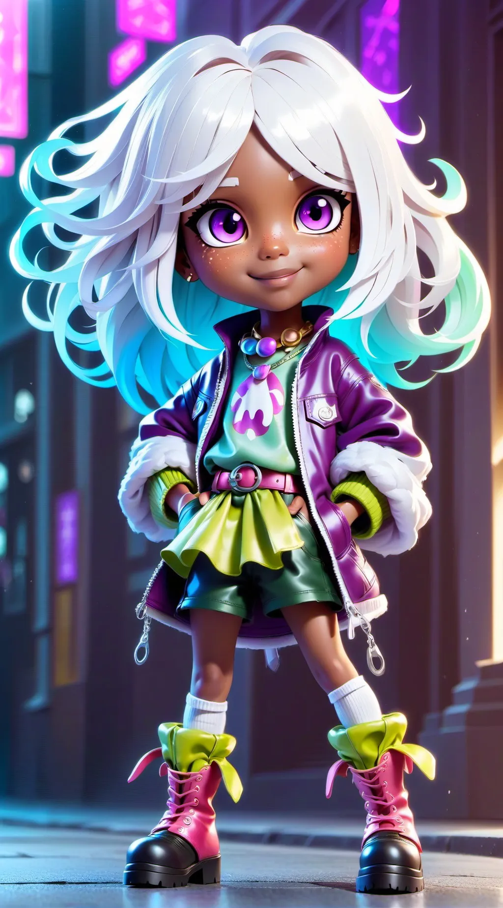 ai character: Lexi background