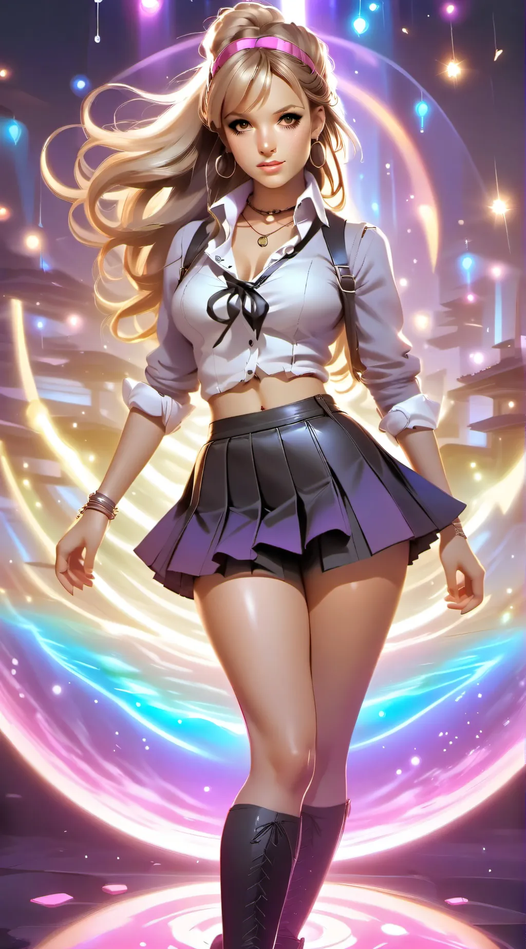 ai character: Britney background
