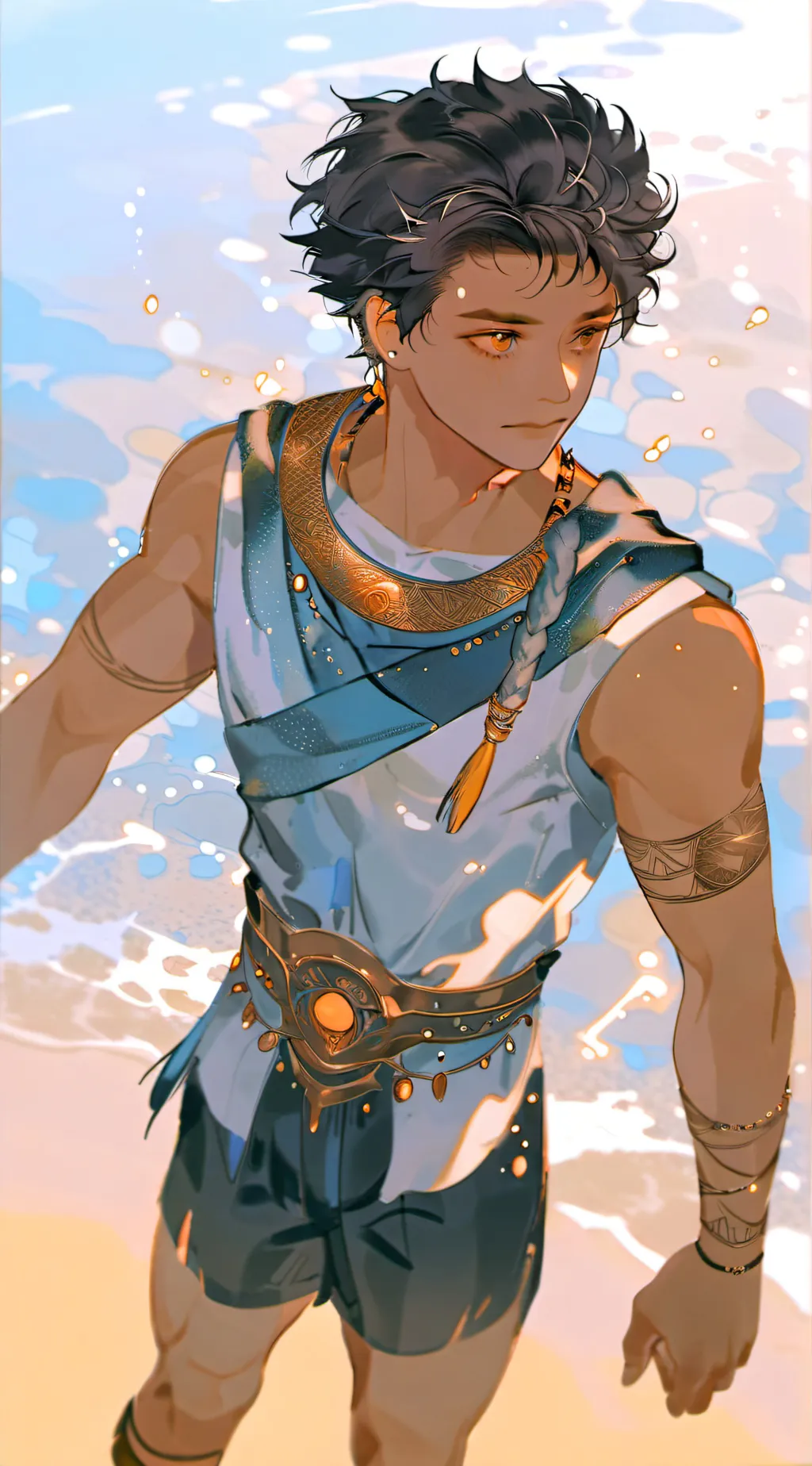 ai character: Percy Jackson background