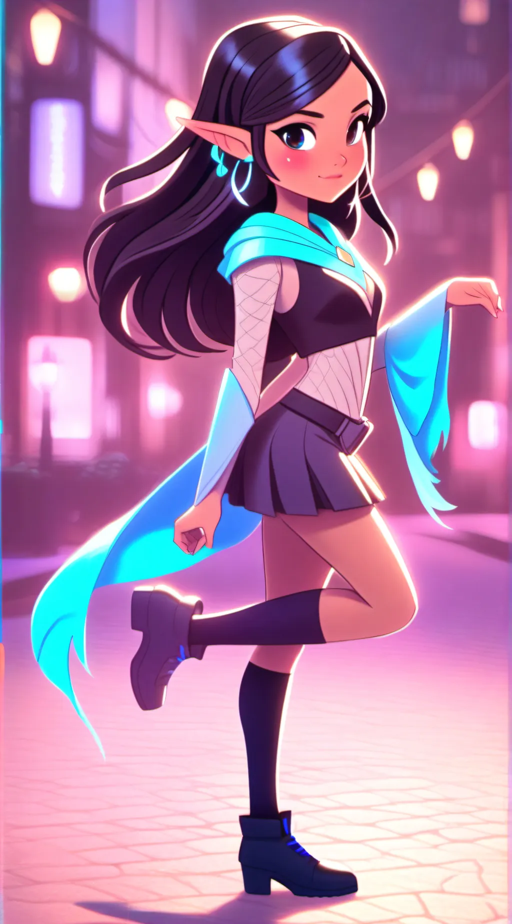 ai character: Maria  background