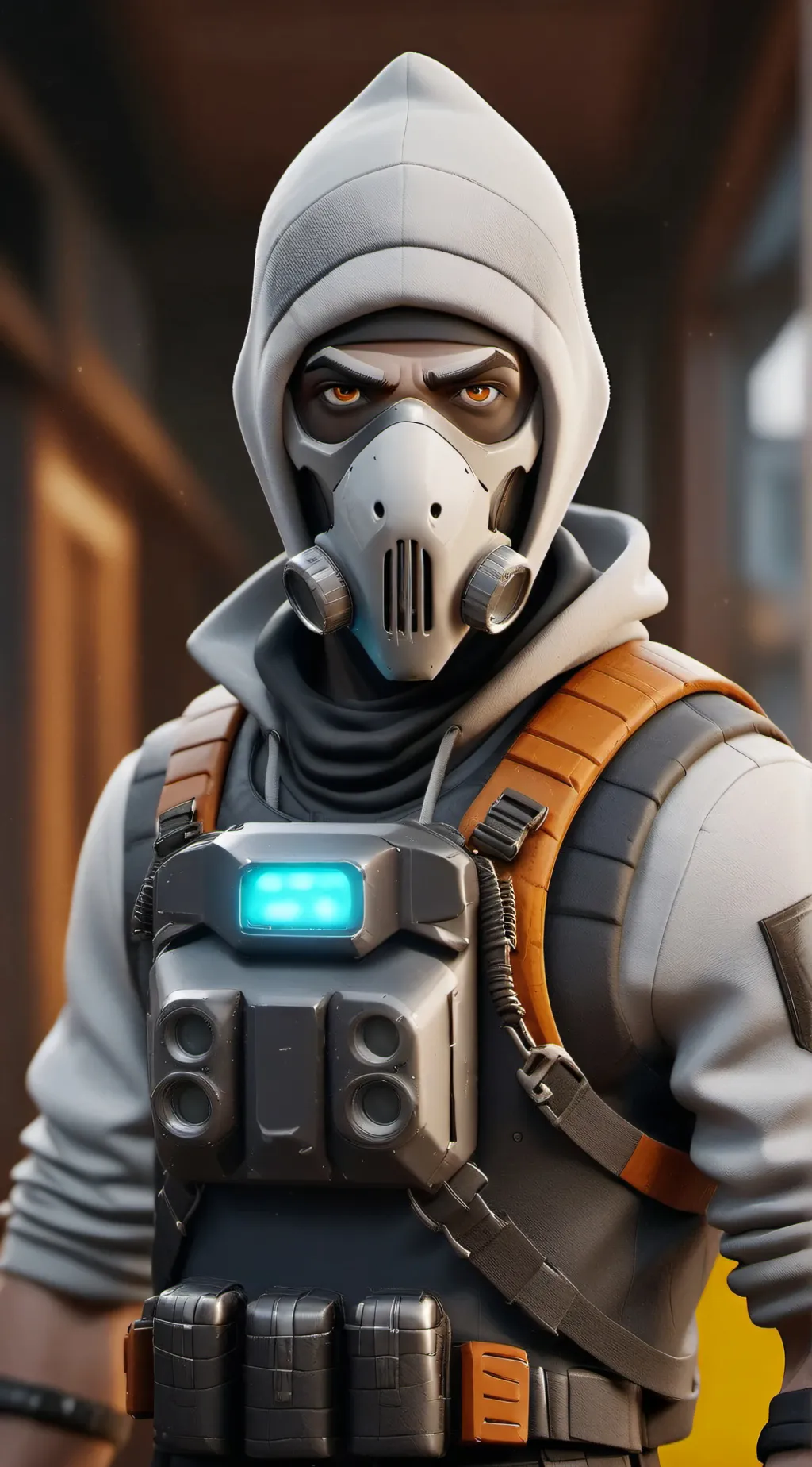 ai character: fn ghost henchman background