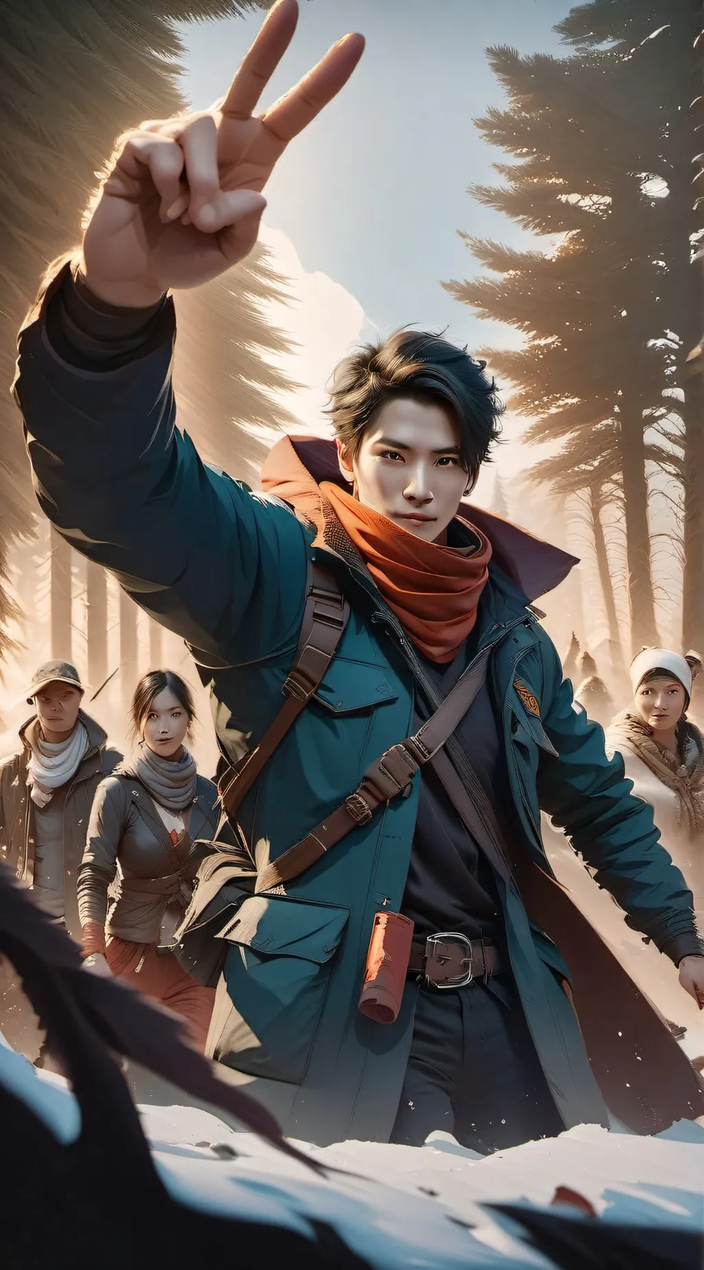 ai character: Survivor  background