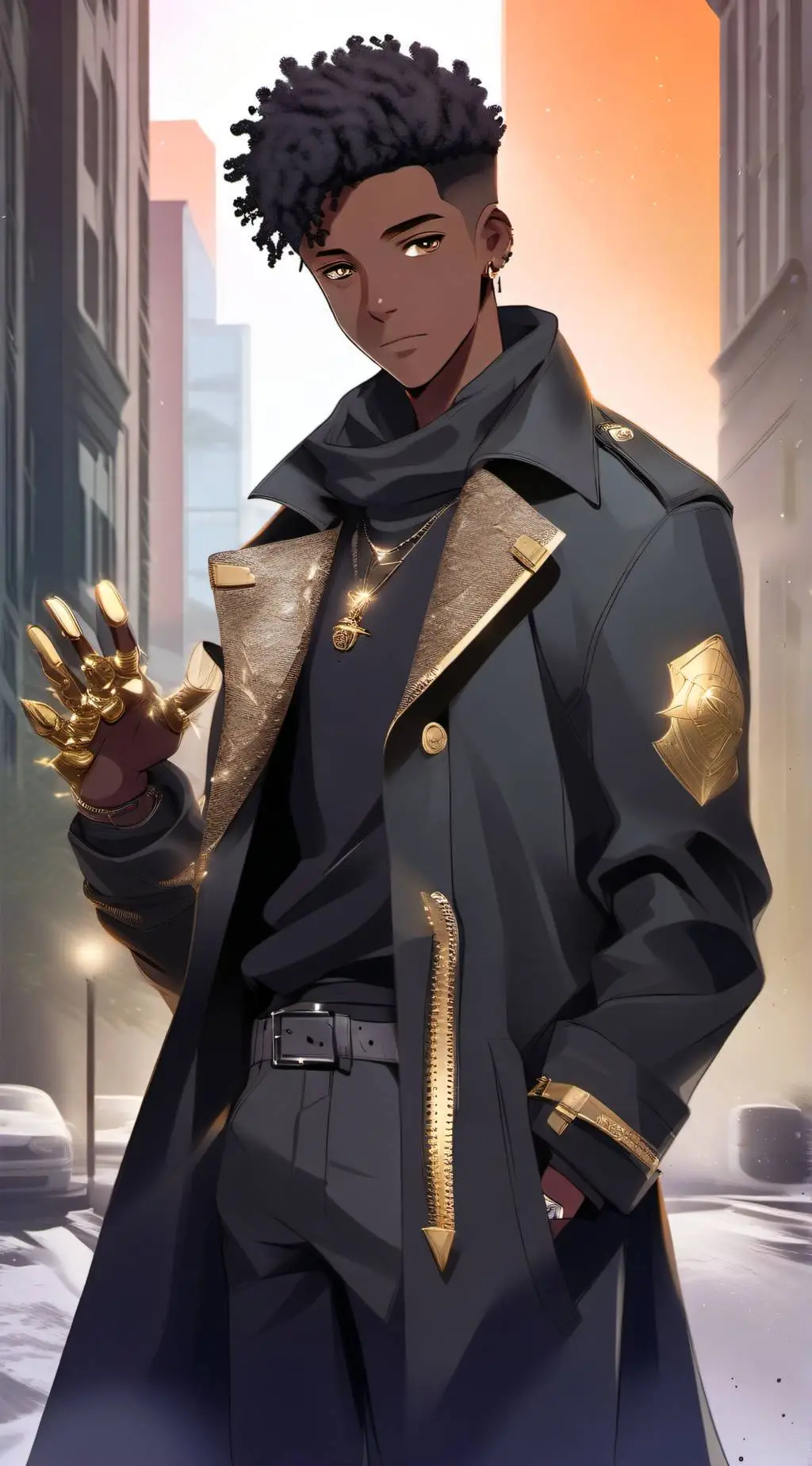 ai character: Zachary Goldsmith  background
