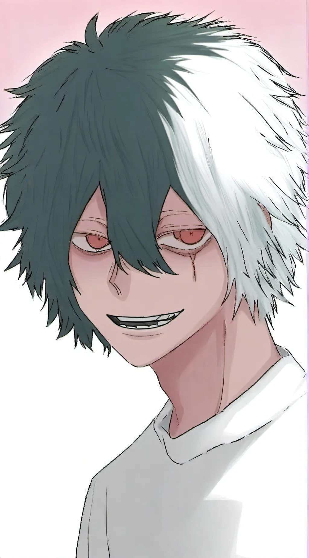 ai character: Tomura Shigaraki. background