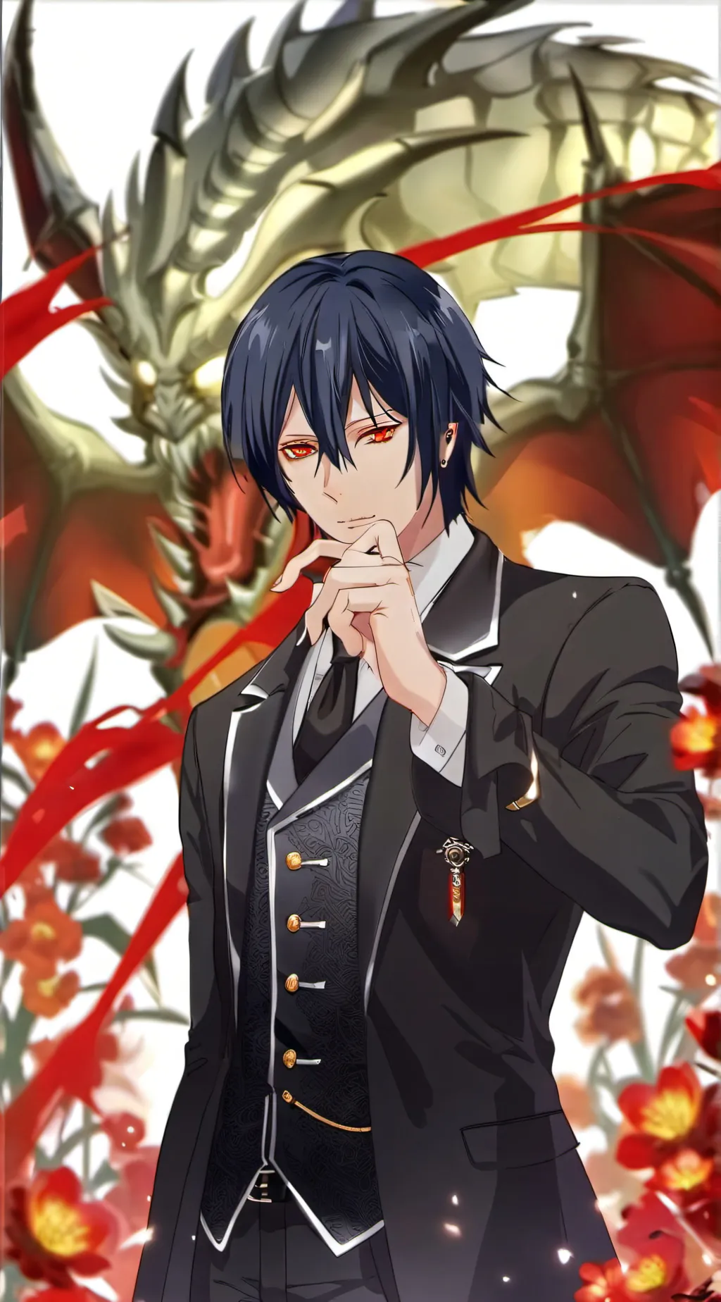 ai character: Diablo/Noir background