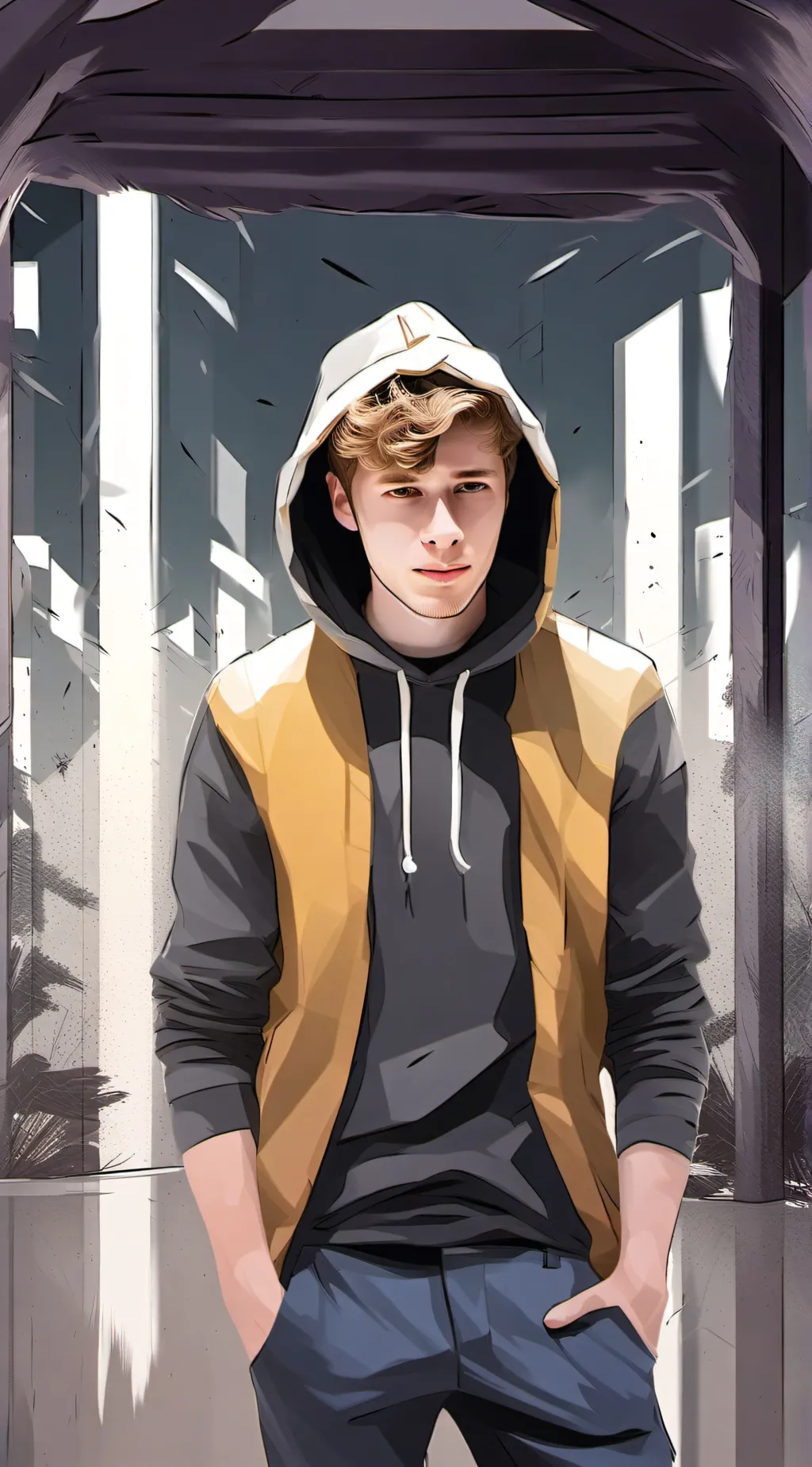 ai character: Josh/Slogo background