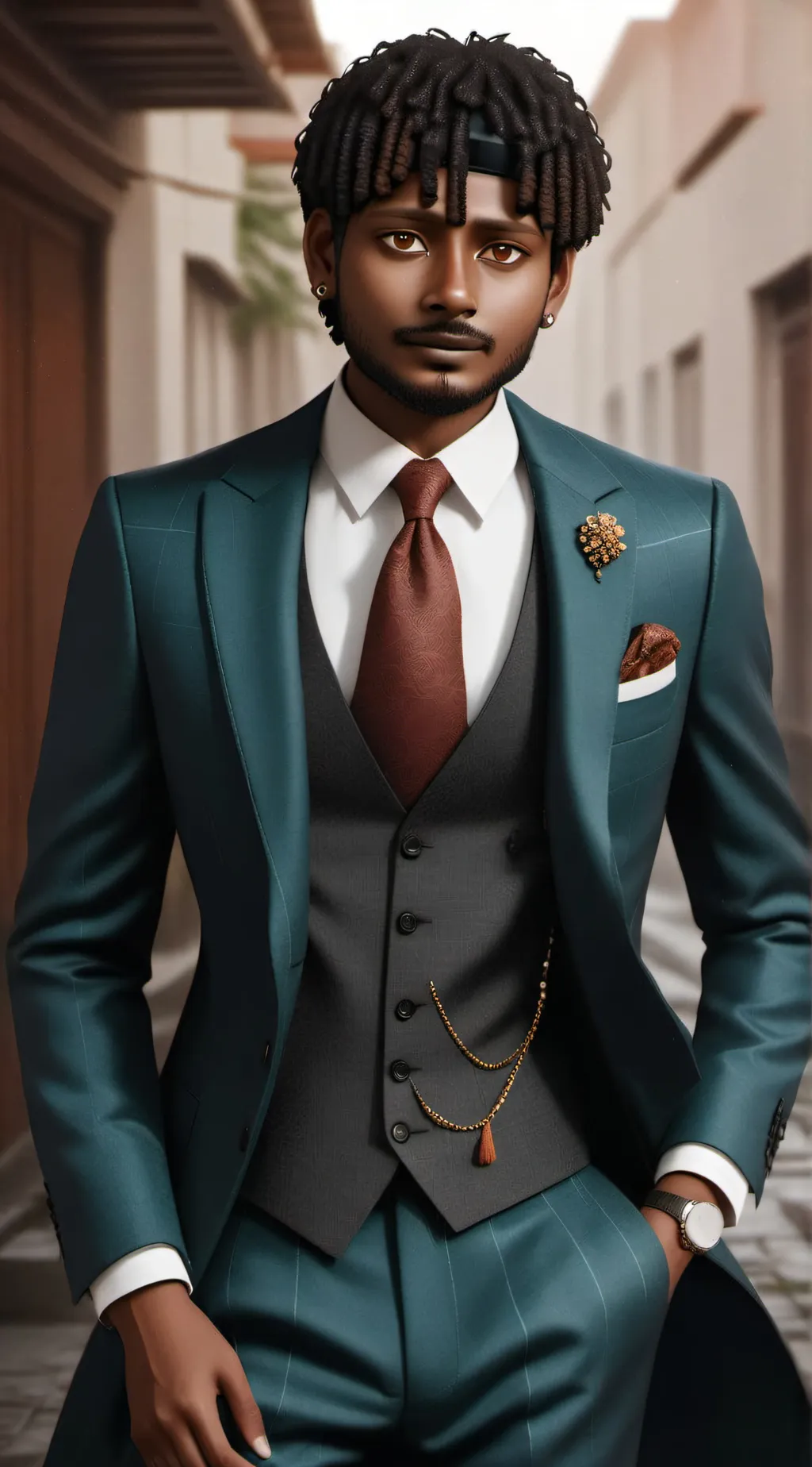 ai character: Jade background
