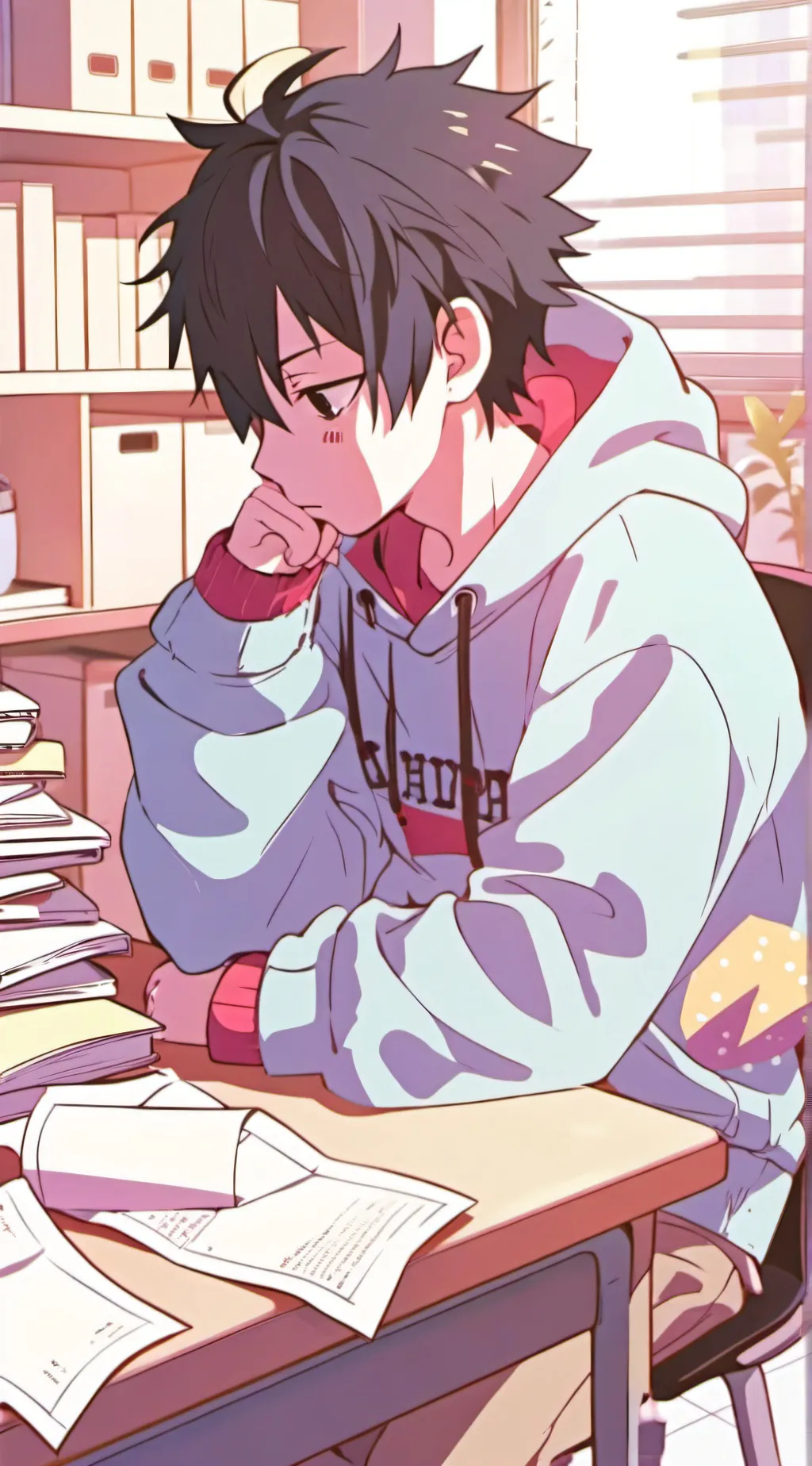 ai character: •🪷Sasuke-sensei🪷• background