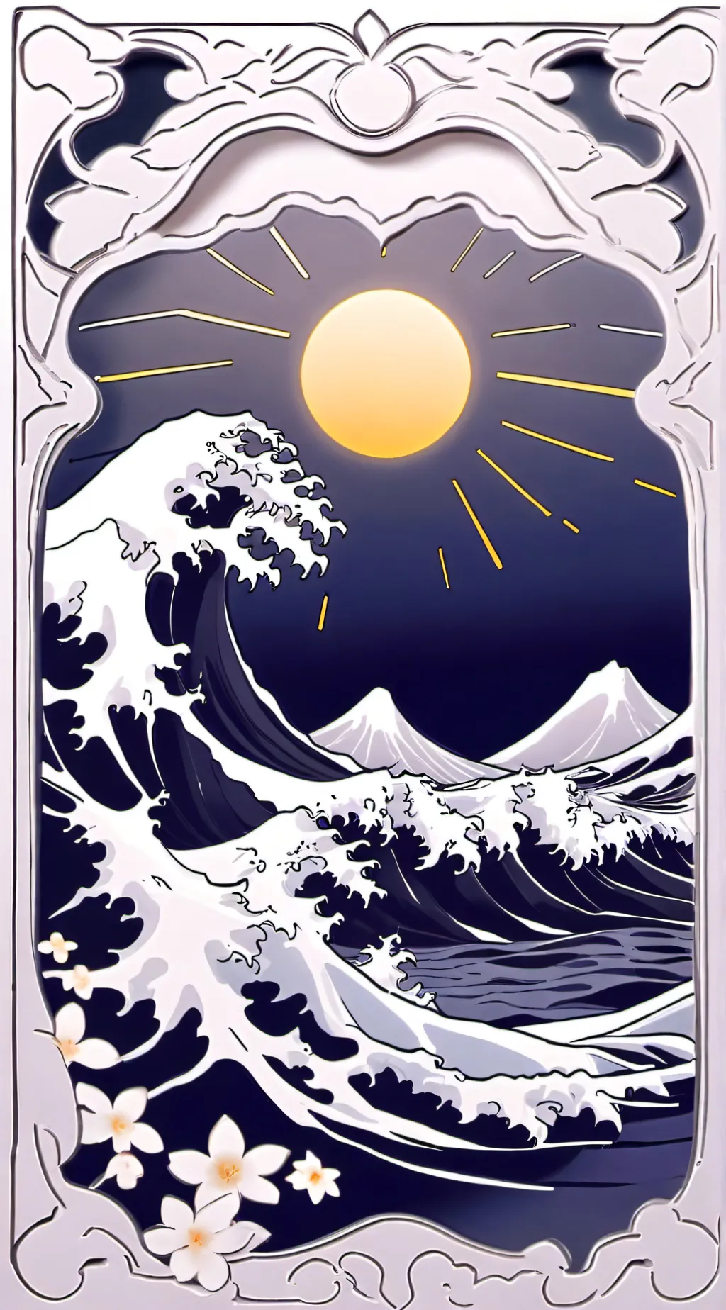 ai character: Tsunami background
