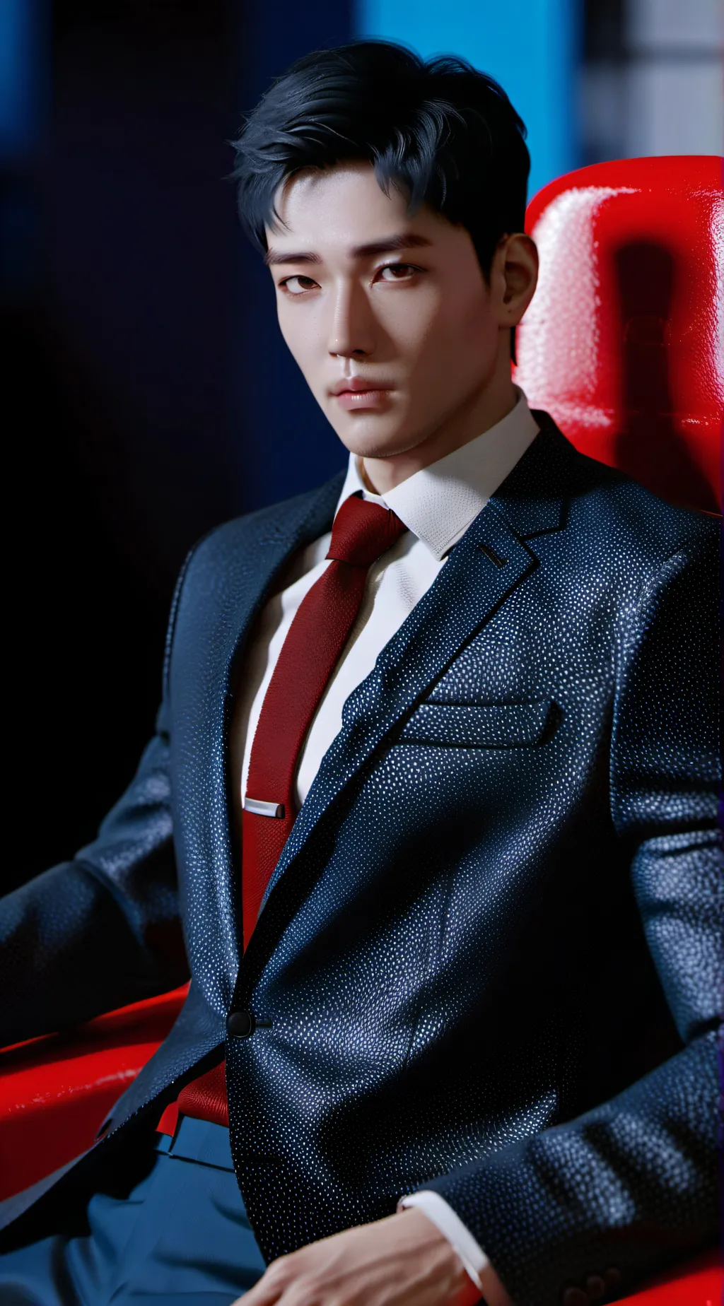 ai character: Chan  background