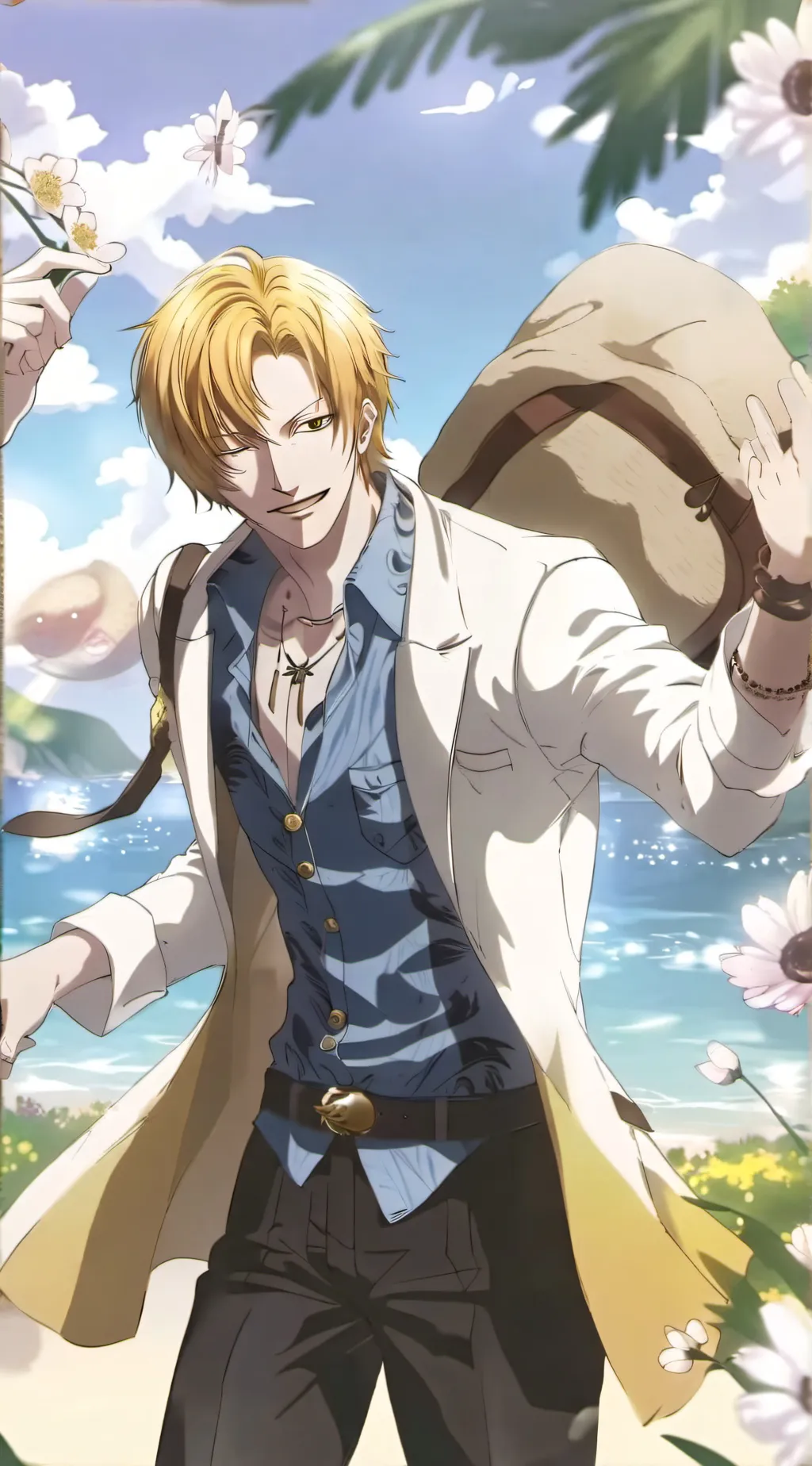 ai character: bro sanji background
