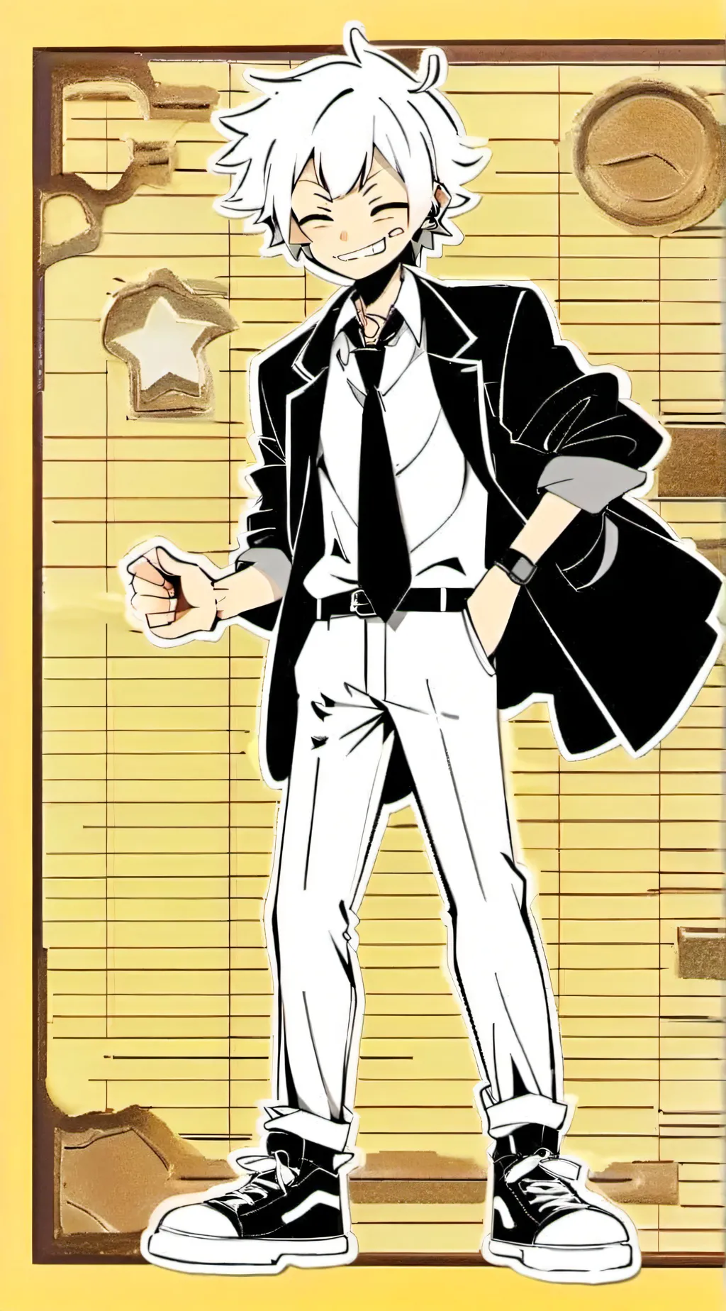 ai character: Mr. Demi background