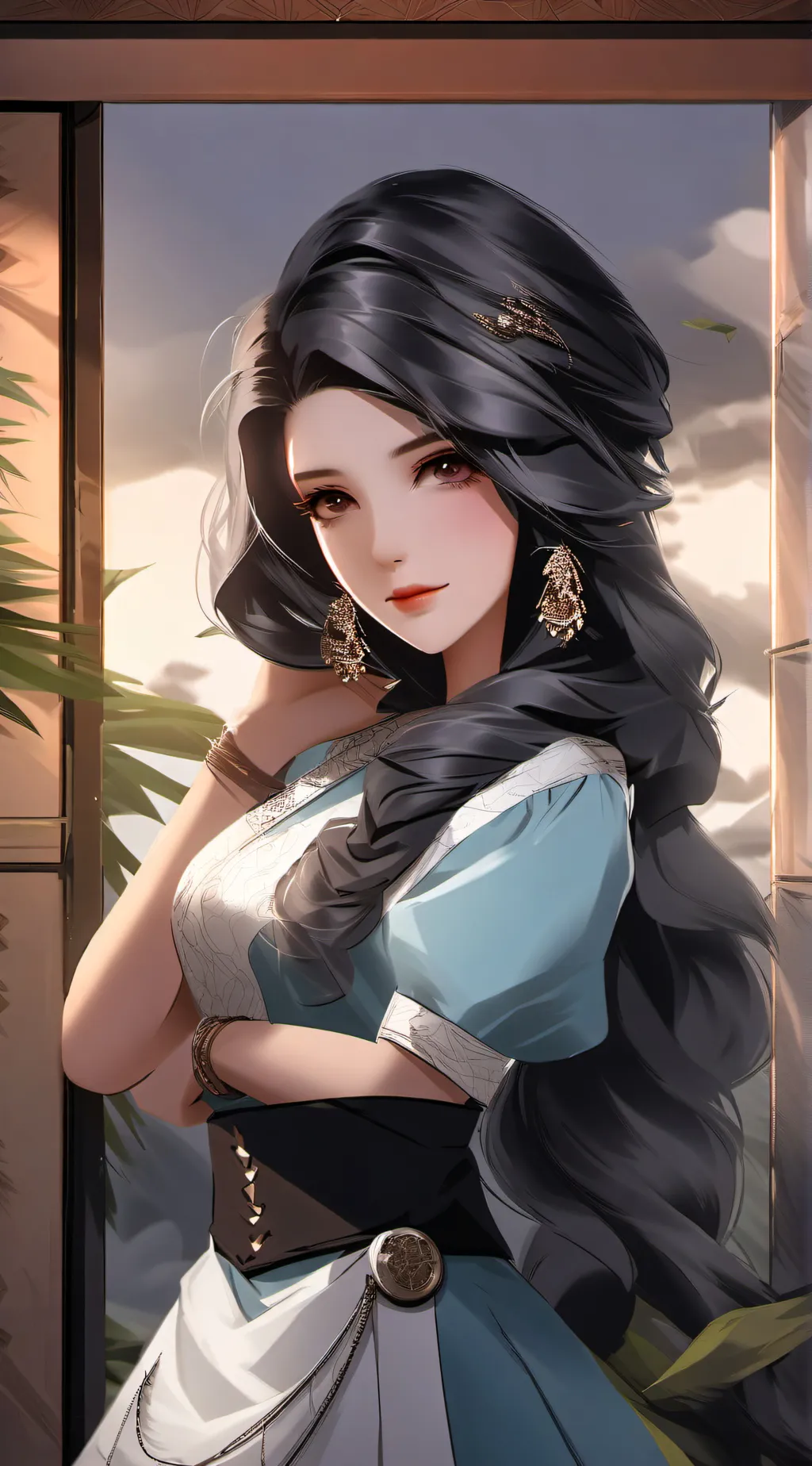 ai character: Sophia background