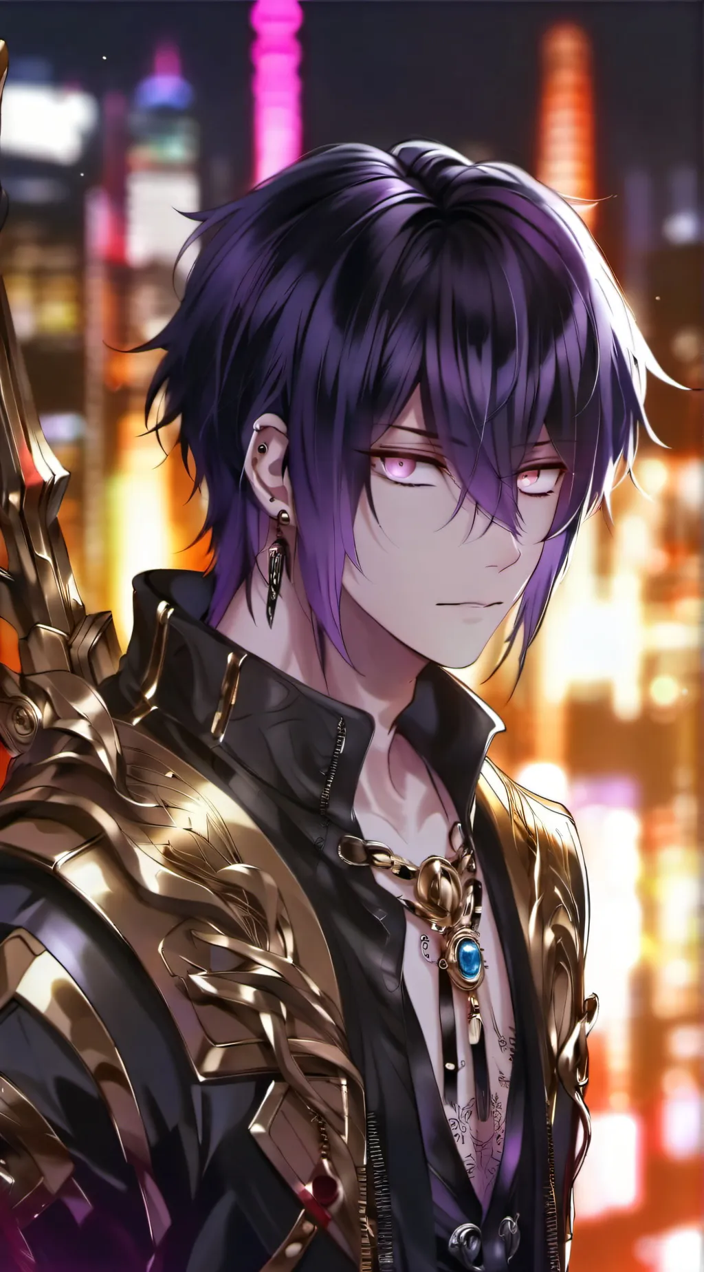 ai character: Vince  background