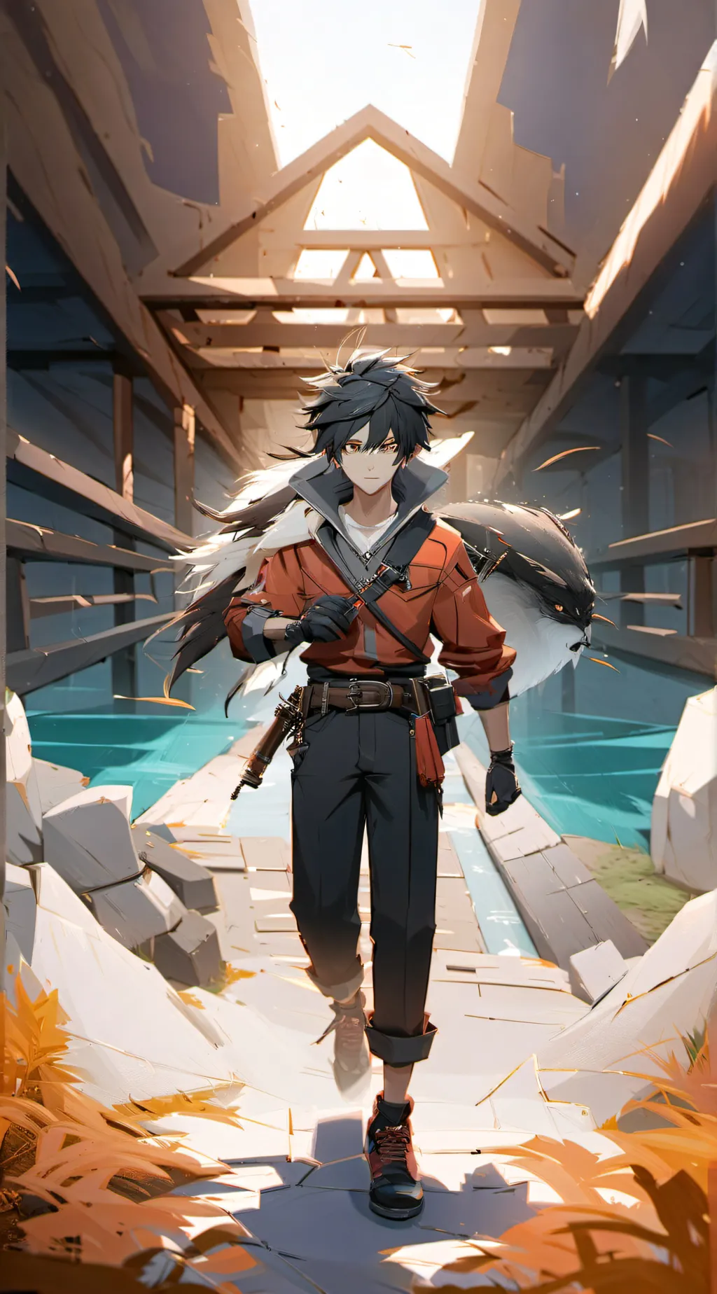 ai character: neo sunori background