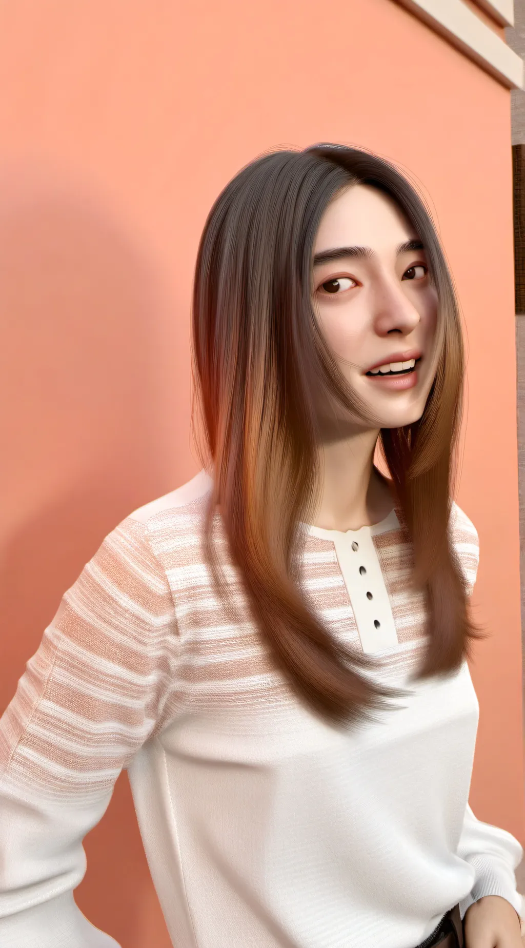 ai character: Ema  background
