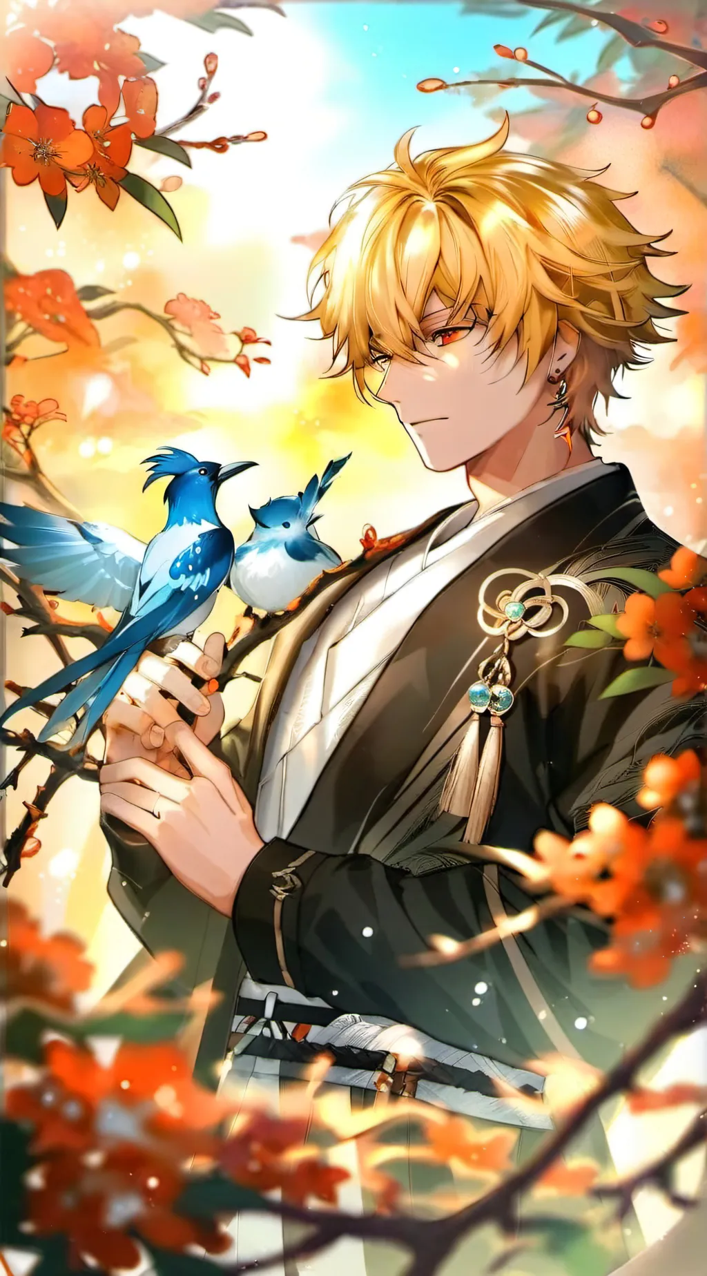 ai character: Zenitsu Agatsuma background