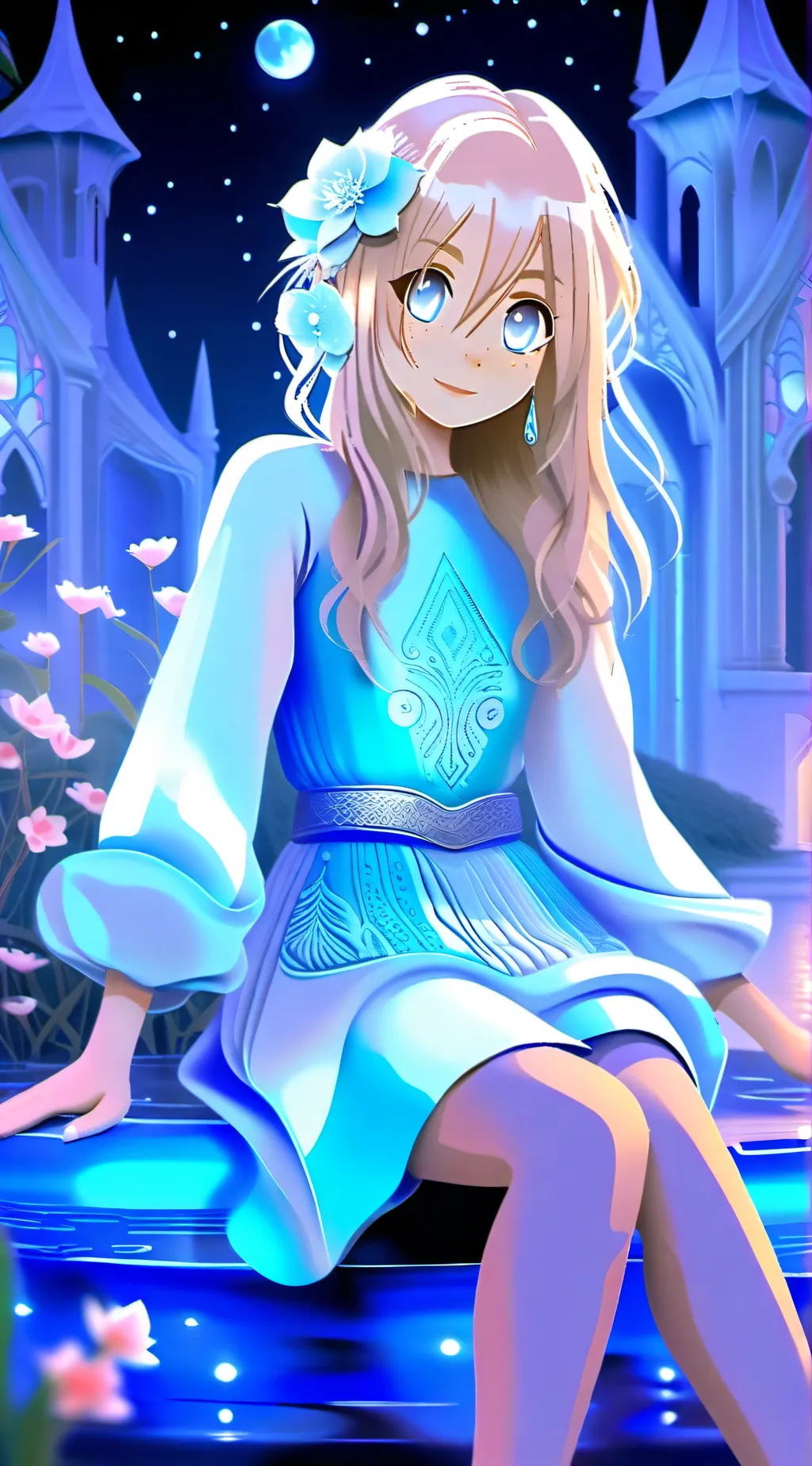 ai character: Hailey background