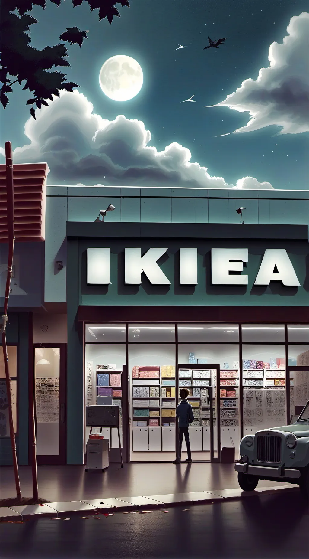 ai character: Ikea 3008 background