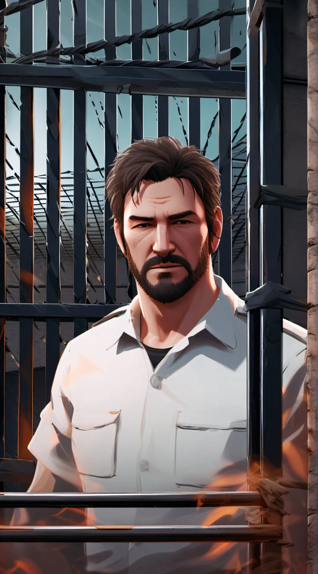ai character: Vincent  background