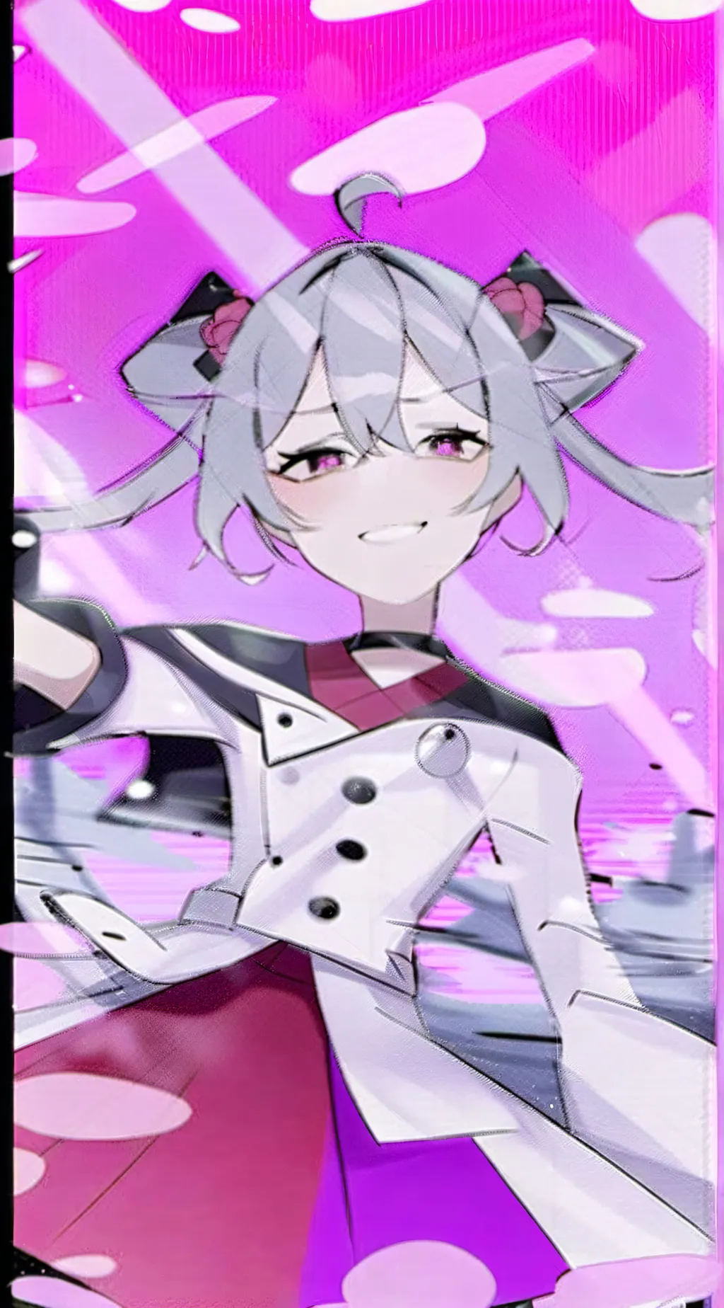 ai character: Miku rabbit hole  background