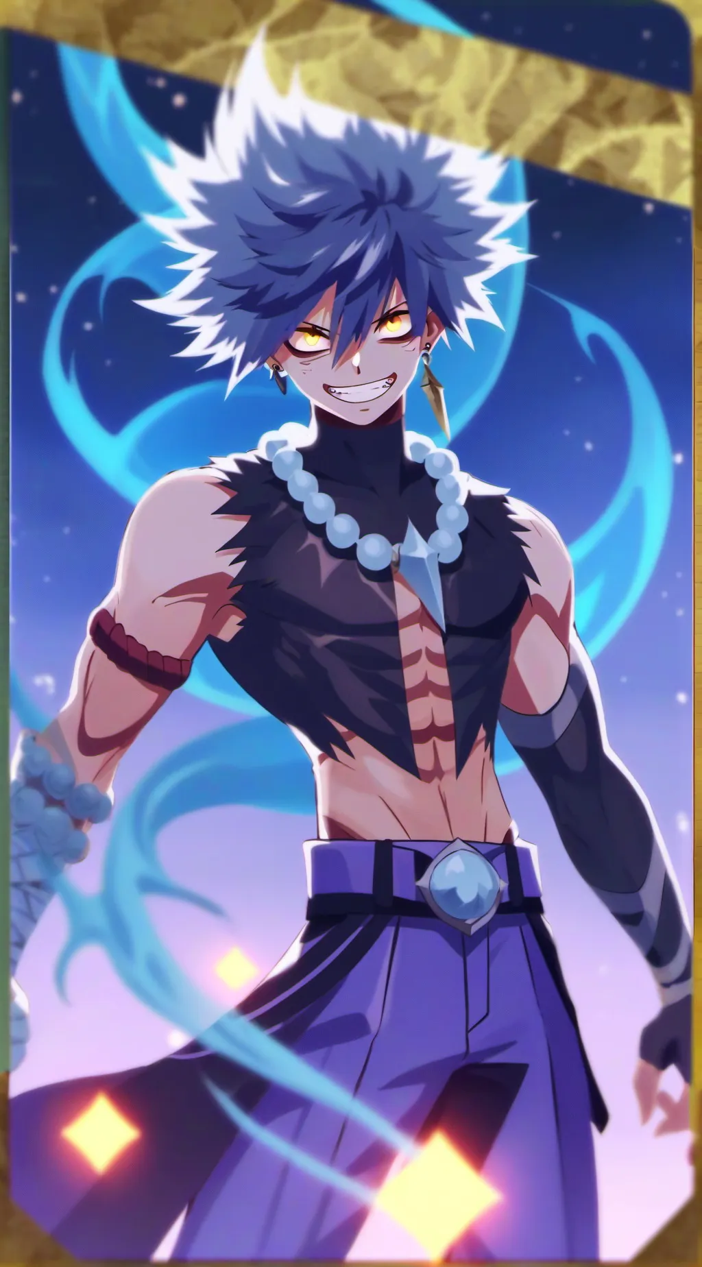 ai character: Dabi background