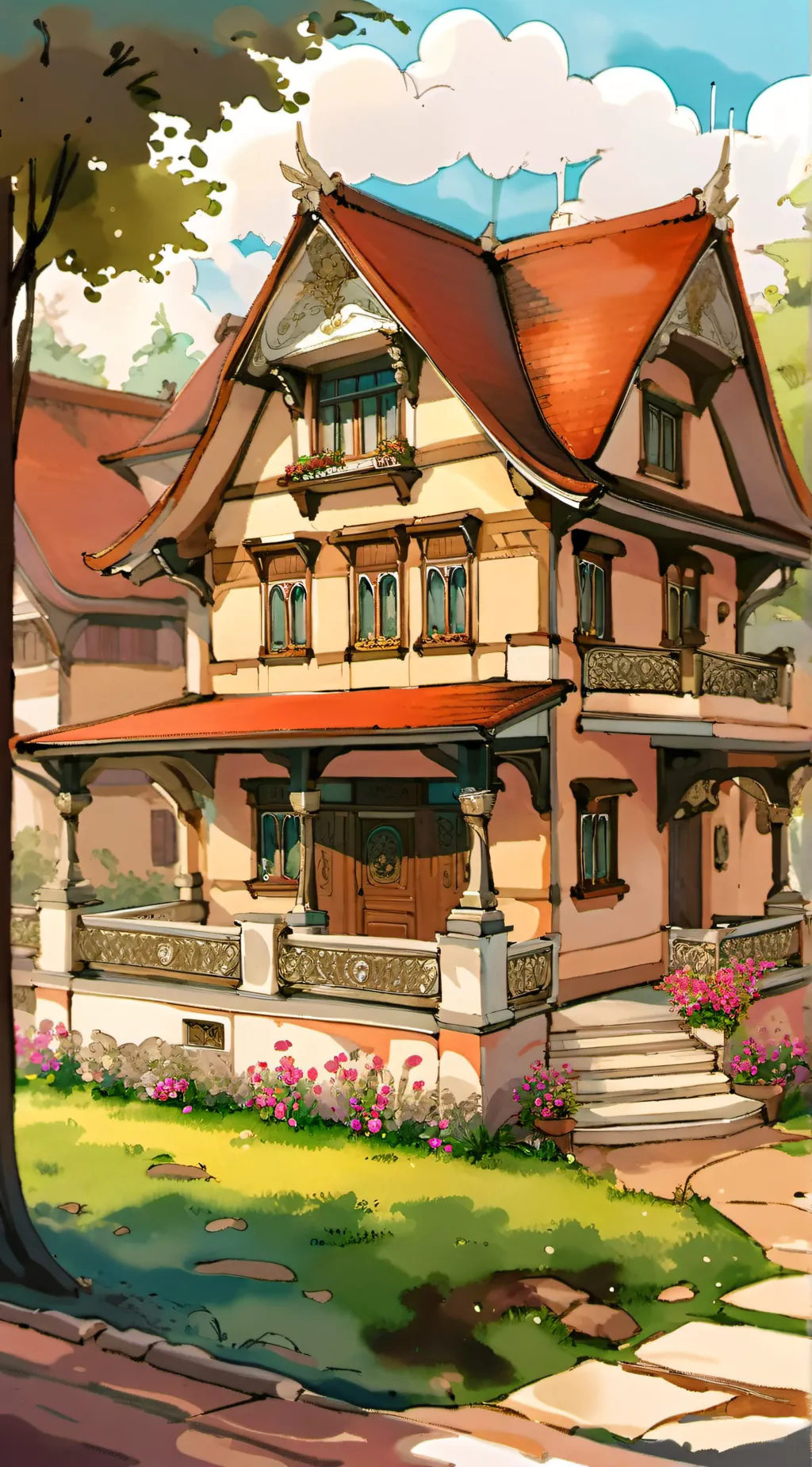 ai character: roblox story  background