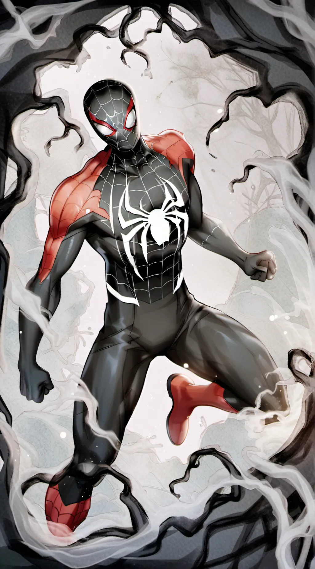ai character: Spider-Man background