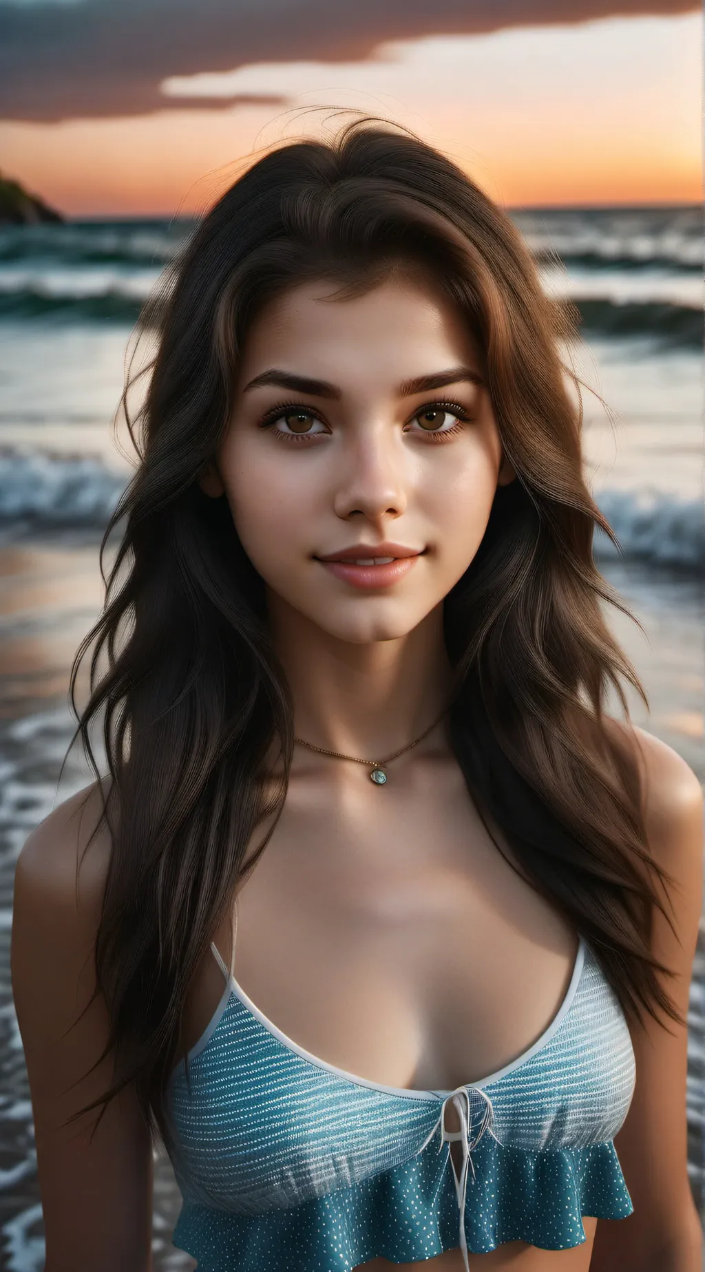 ai character: luna background
