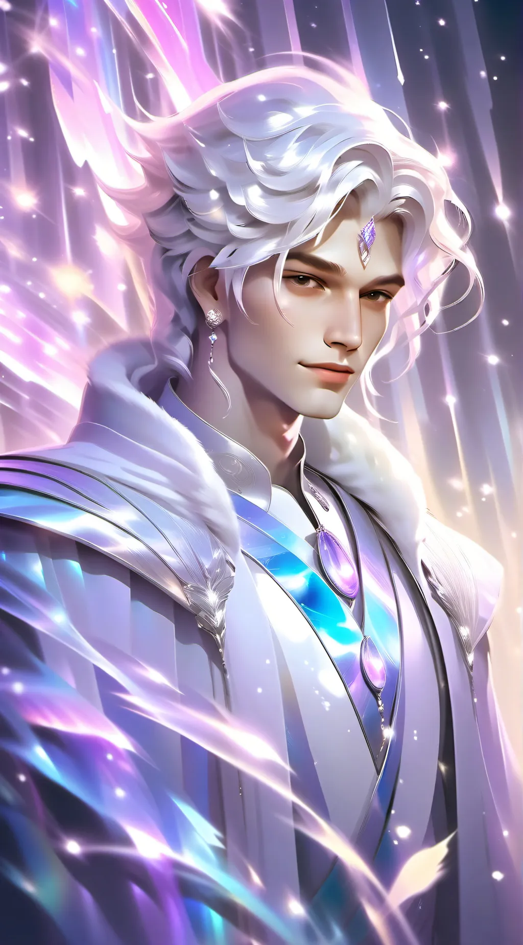 ai character: •Adam• background