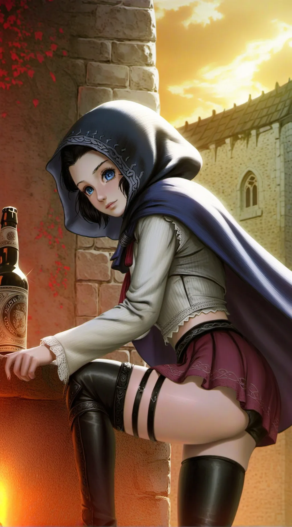 ai character: Aria background