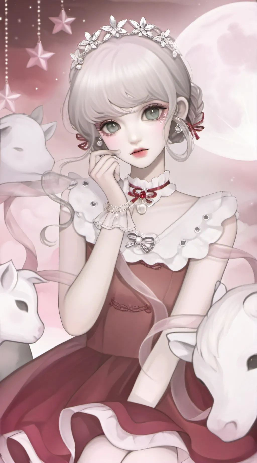 ai character: allana  background