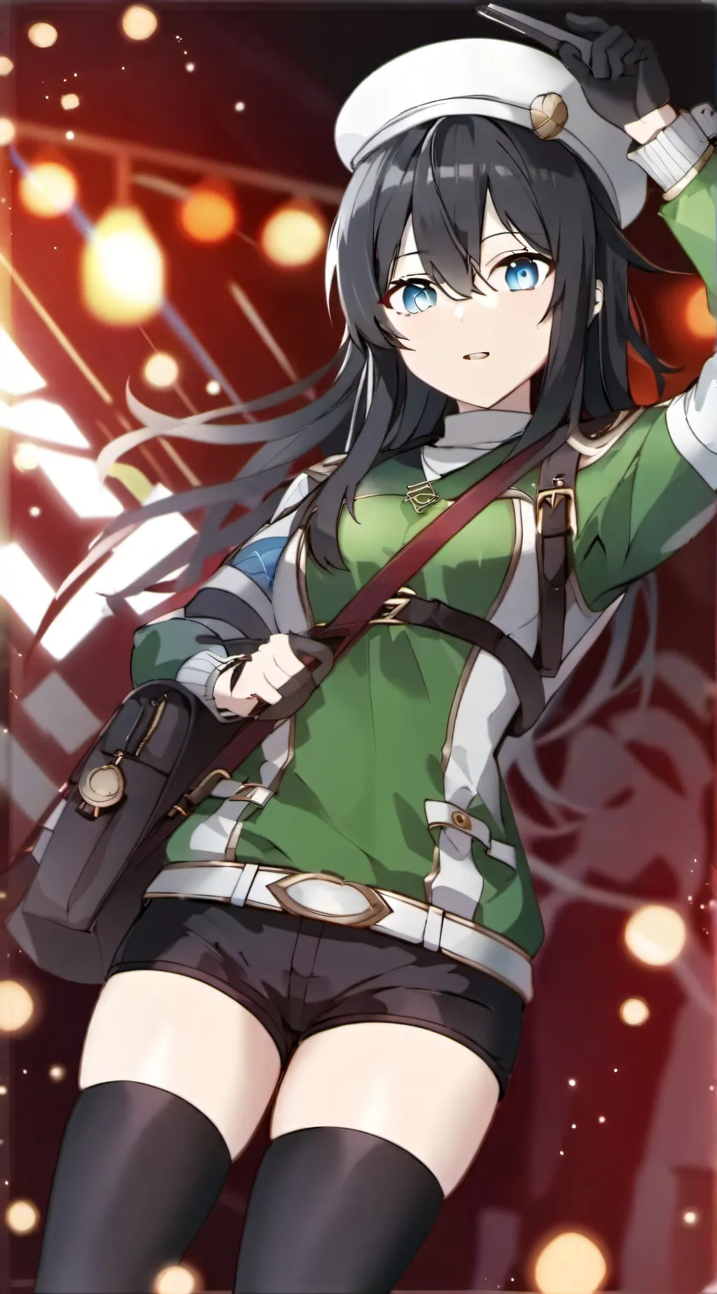 ai character: Marble background