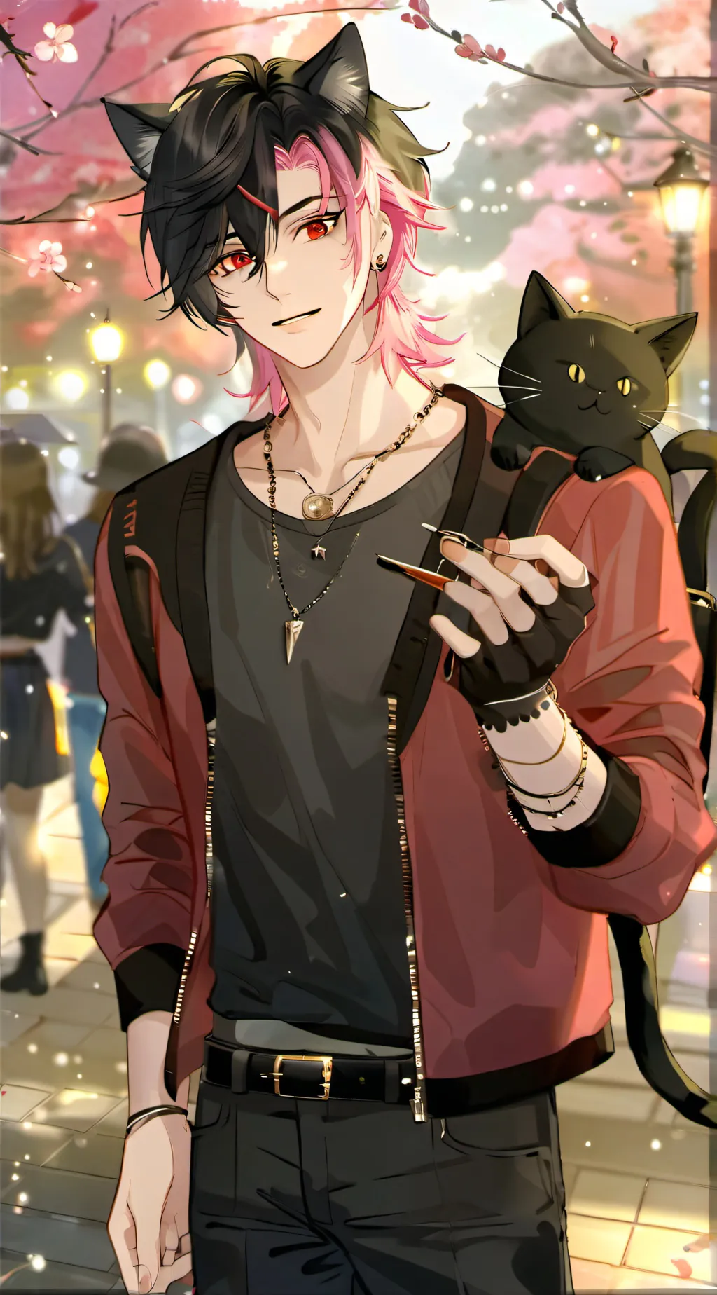 ai character: Aaron background