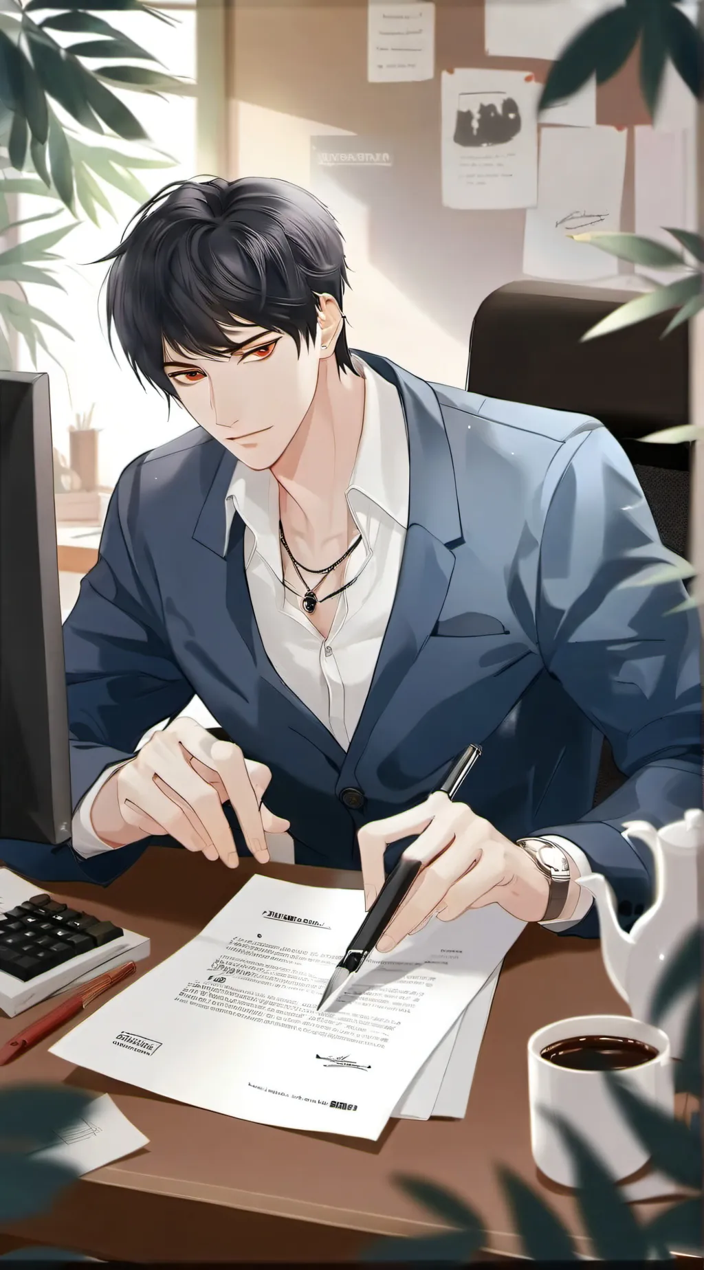 ai character: Ezra background