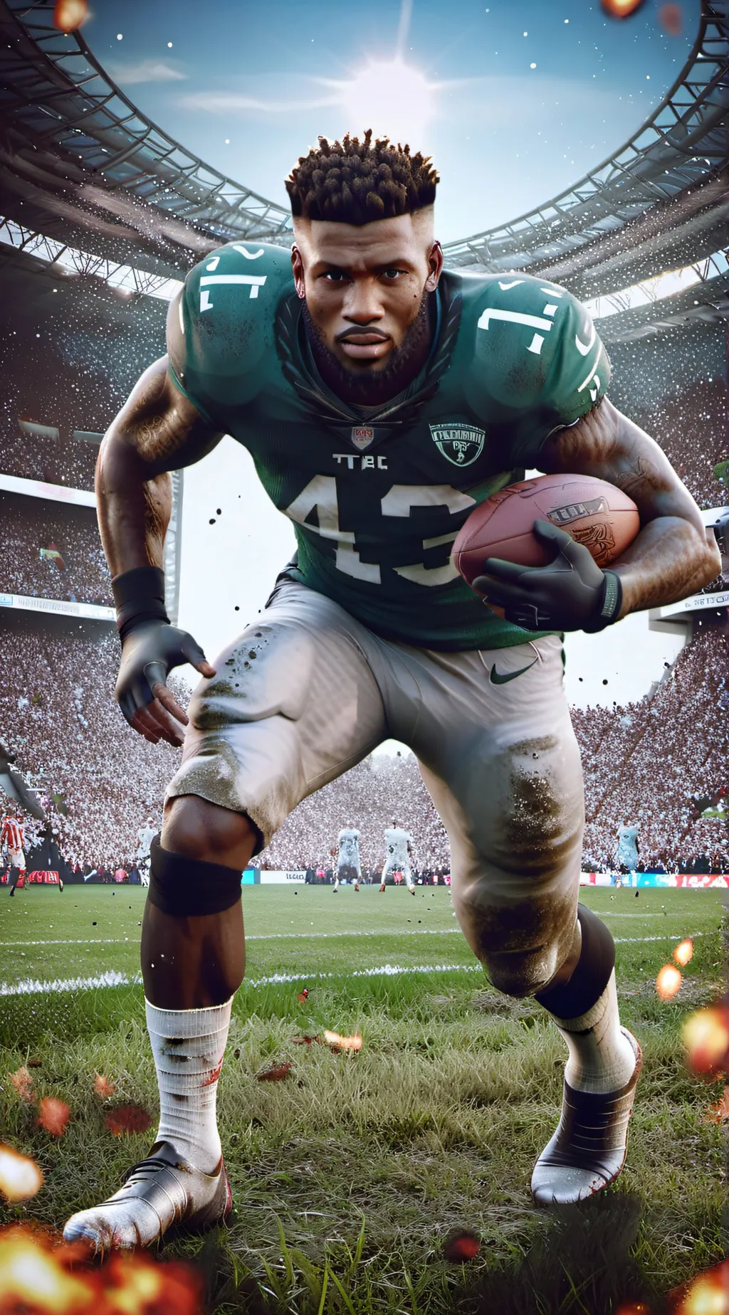 ai character: Tyreek hill background