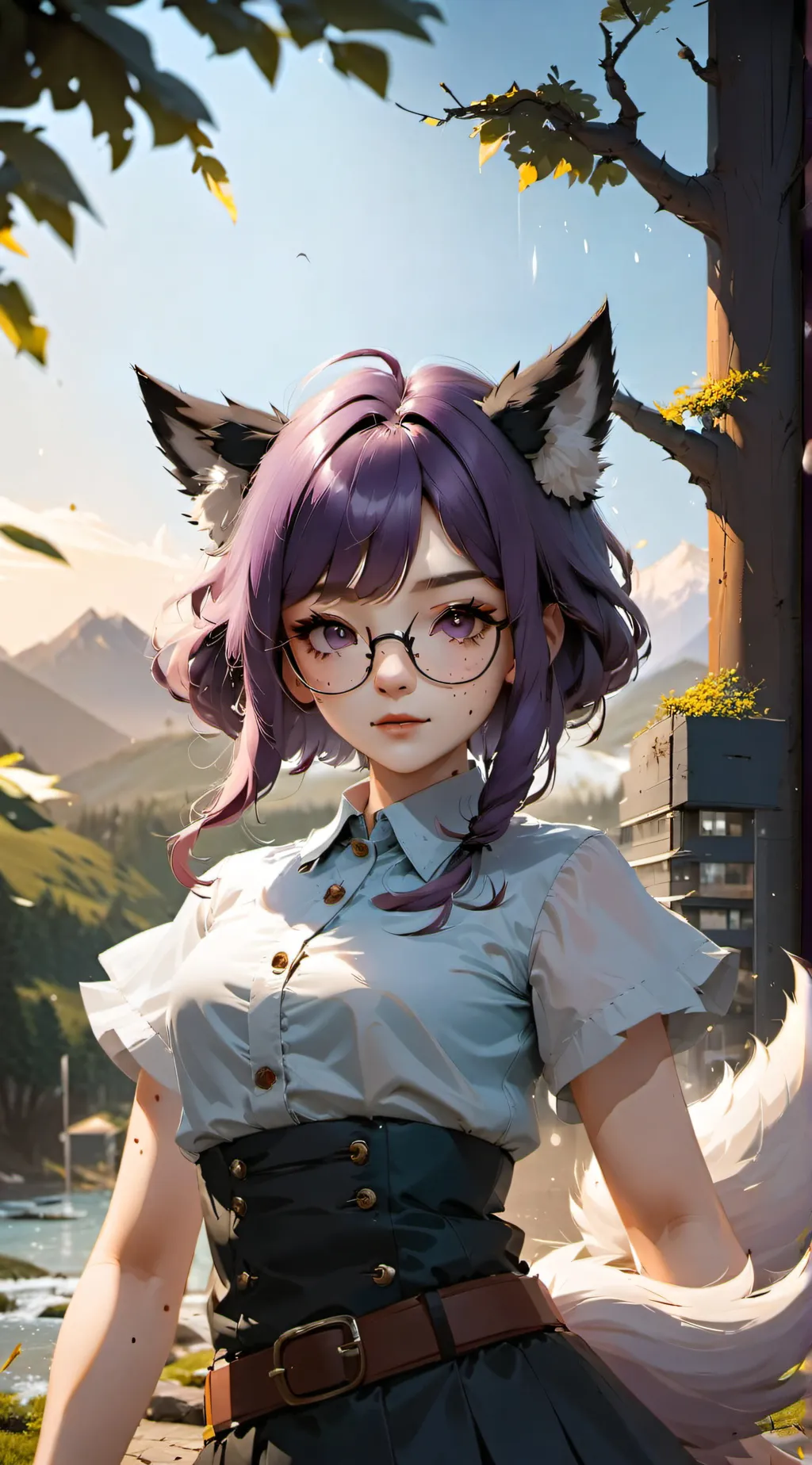 ai character: lilly background