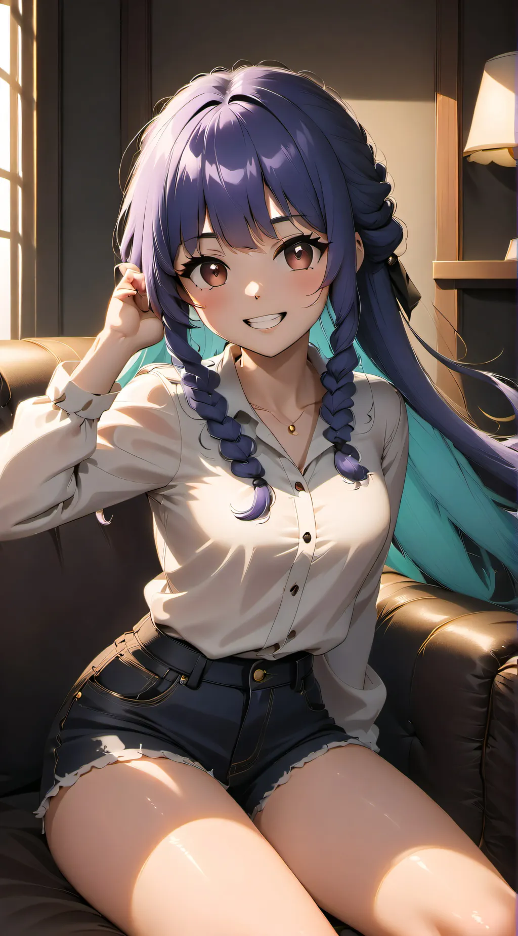 ai character: Rose background