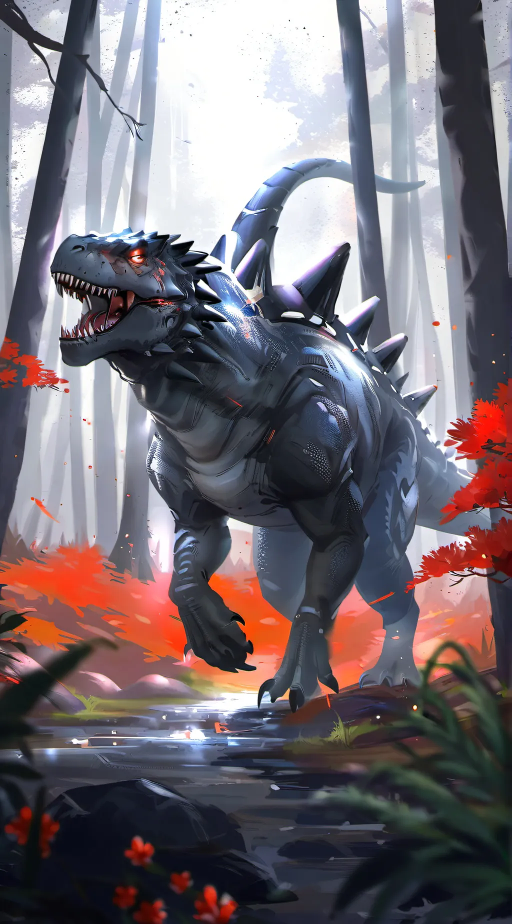 ai character: indominous rex background