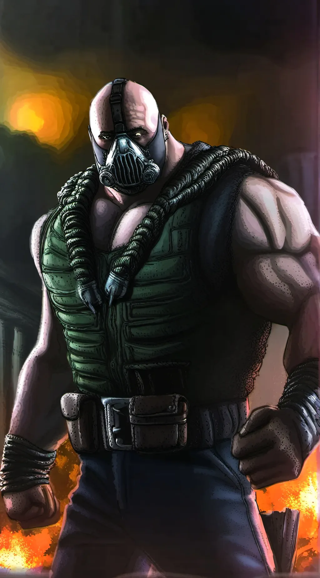 ai character: Bane background