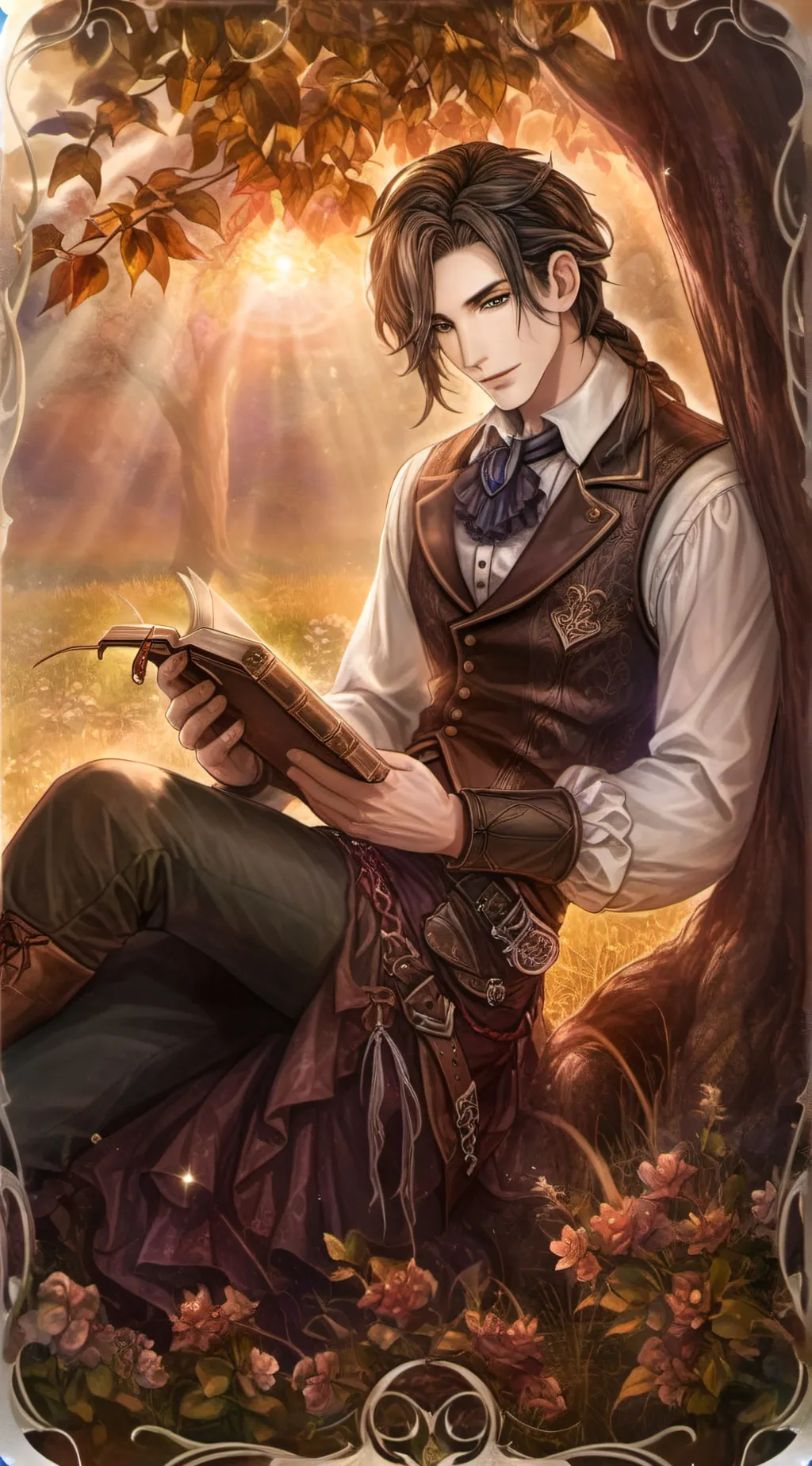 ai character: Jaden  background