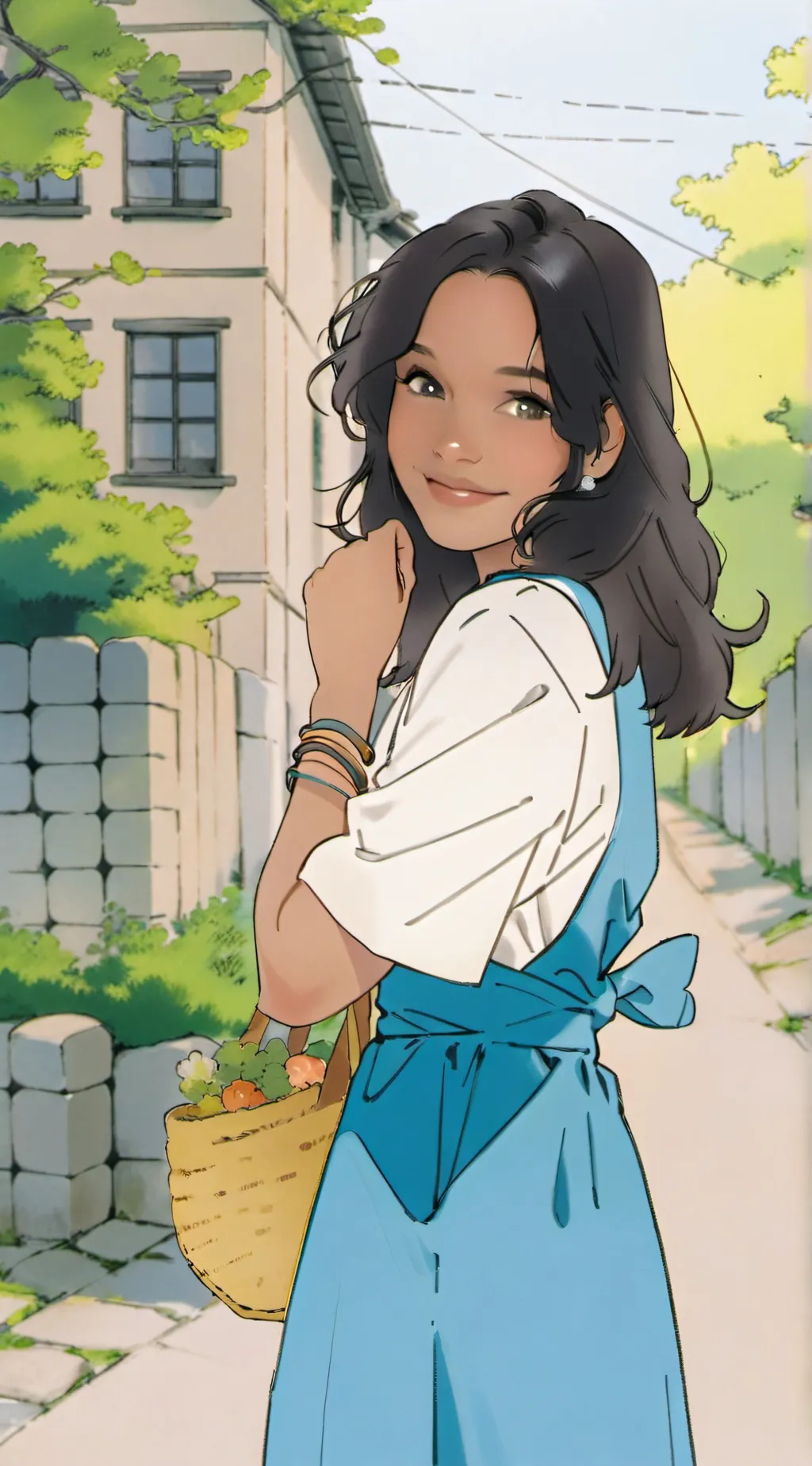 ai character: Zara background