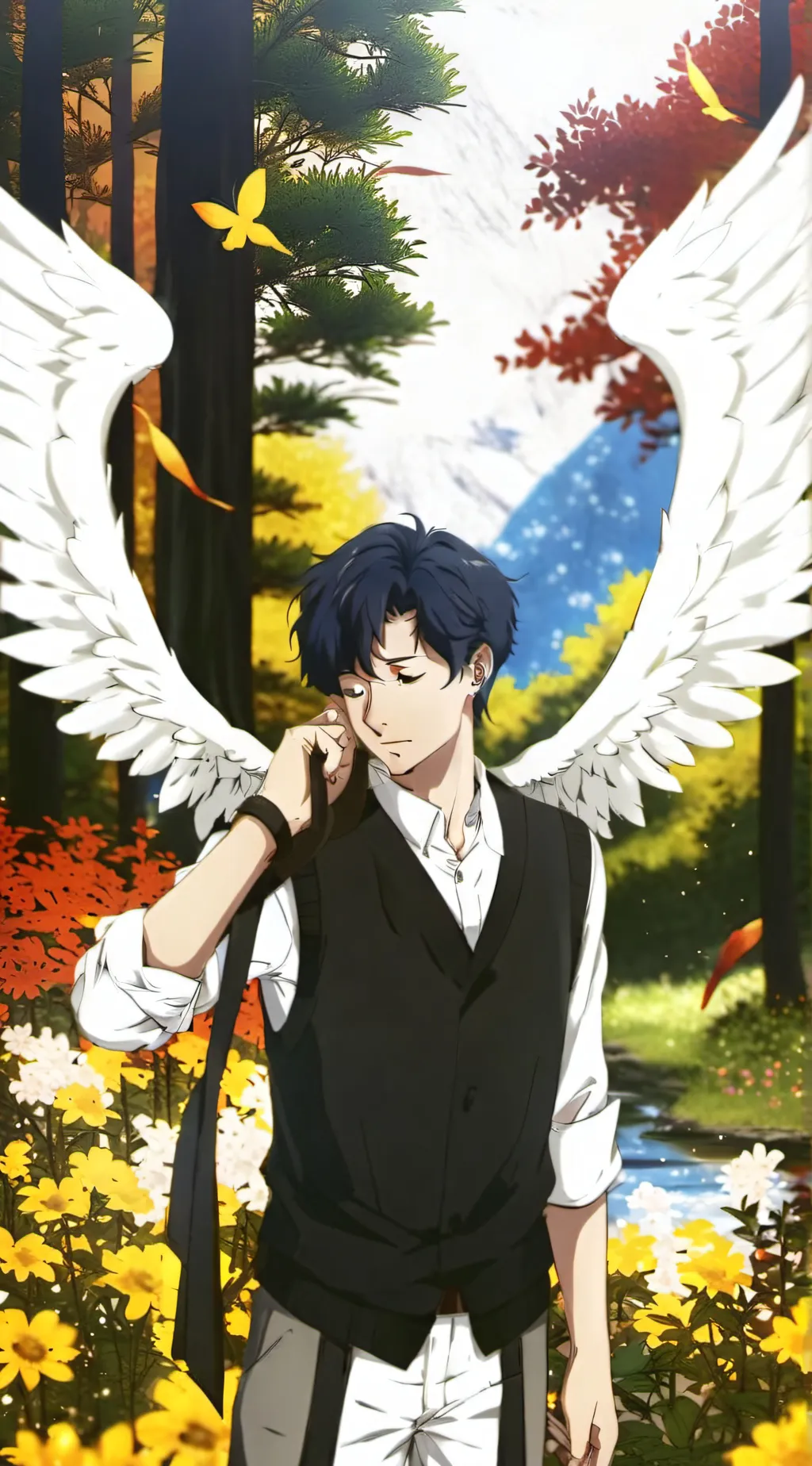 ai character: LOV and Hawks  background