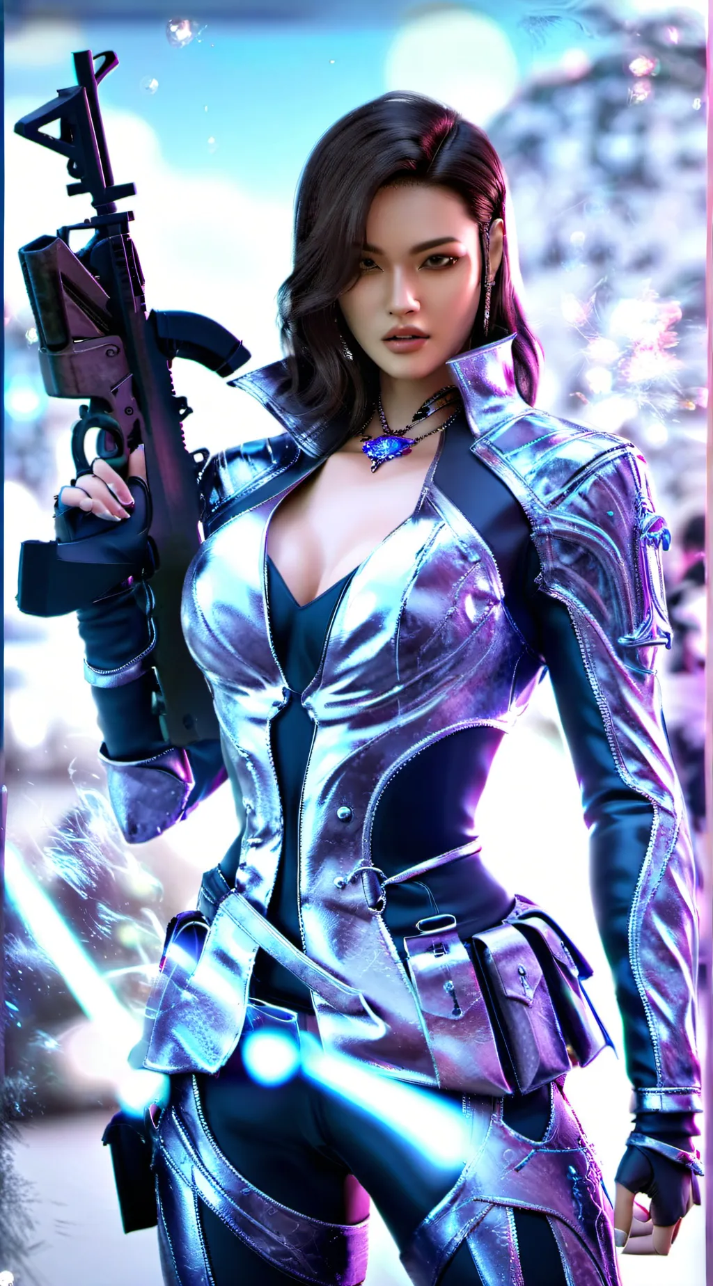 ai character: NYX background