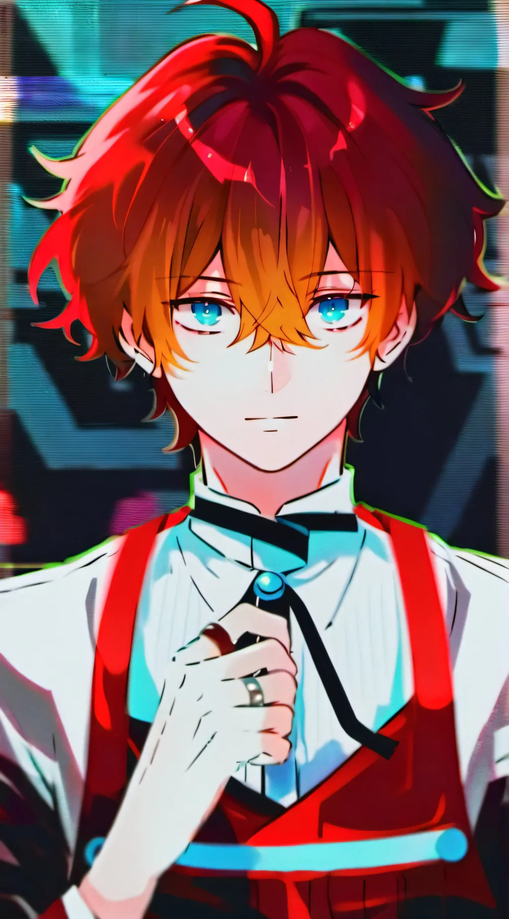 ai character: Mikey  background