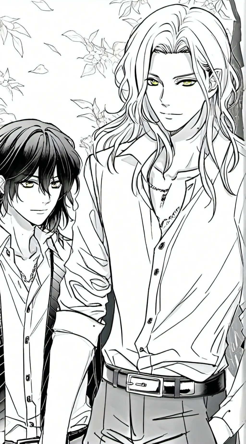 ai character: Mic x Aizawa  background